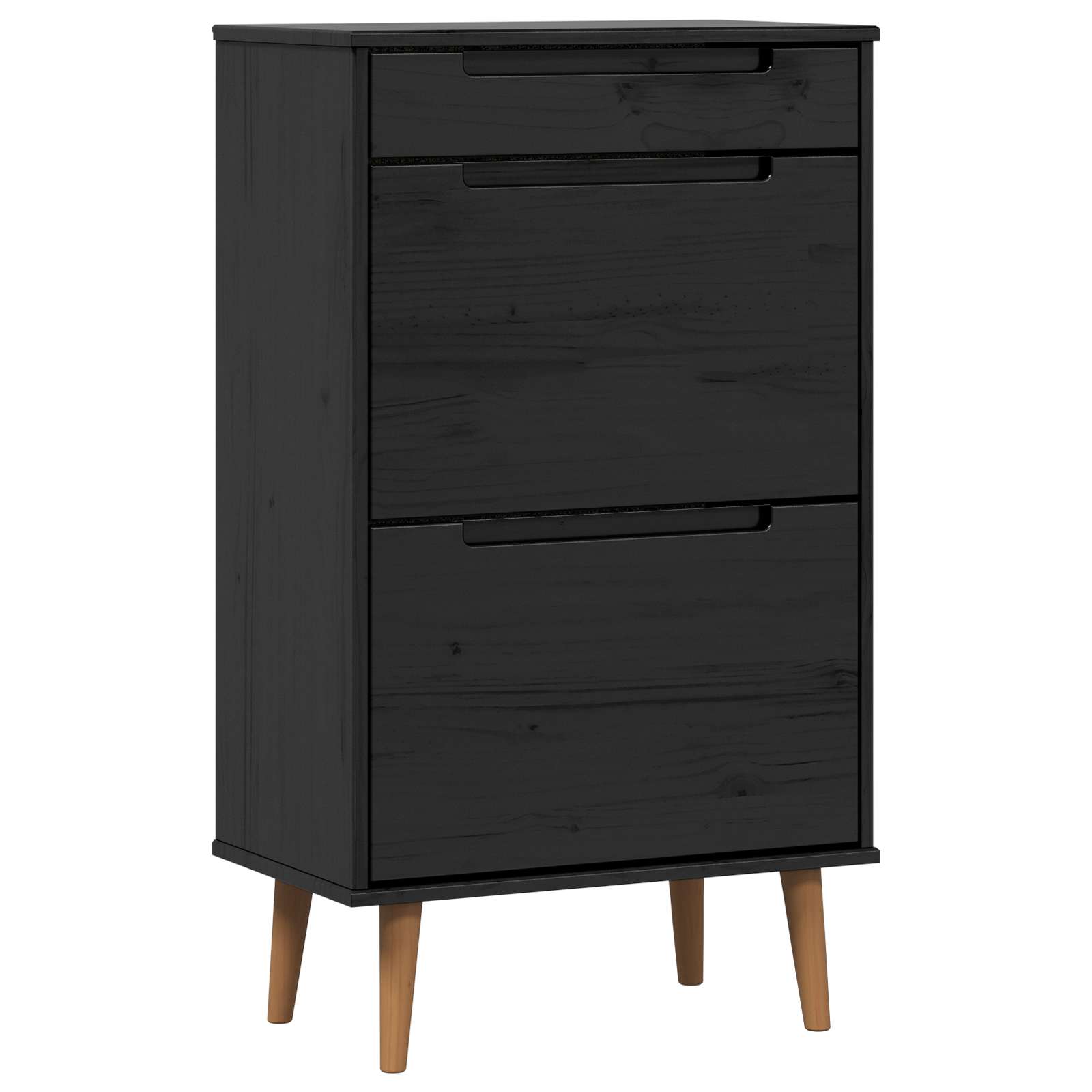 Batu skrynia MOLDE 59,5 x 35 x 103 cm Pušies medienos masyvas
