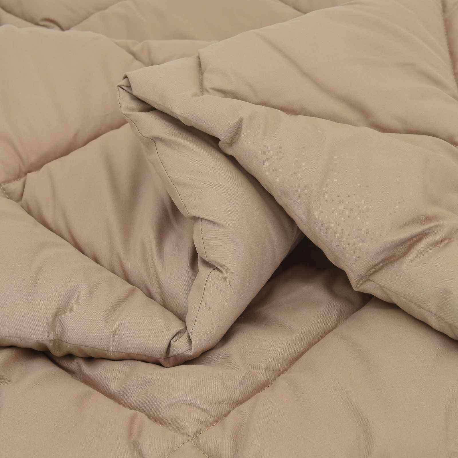 All-Season Duvet Taupe 220 x 240 cm Microfiber