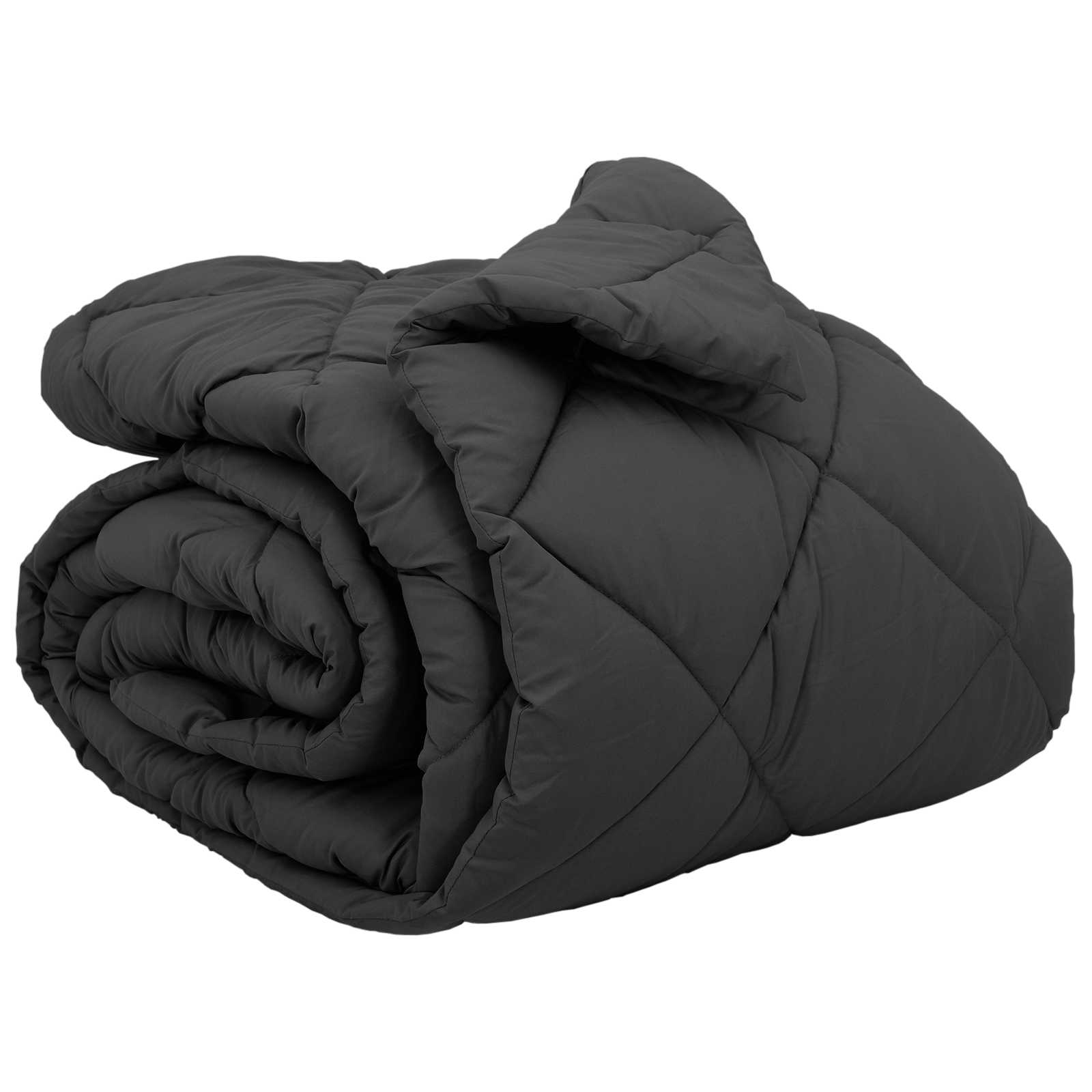 Winter Duvet Anthracite 240 x 260 cm Microfiber