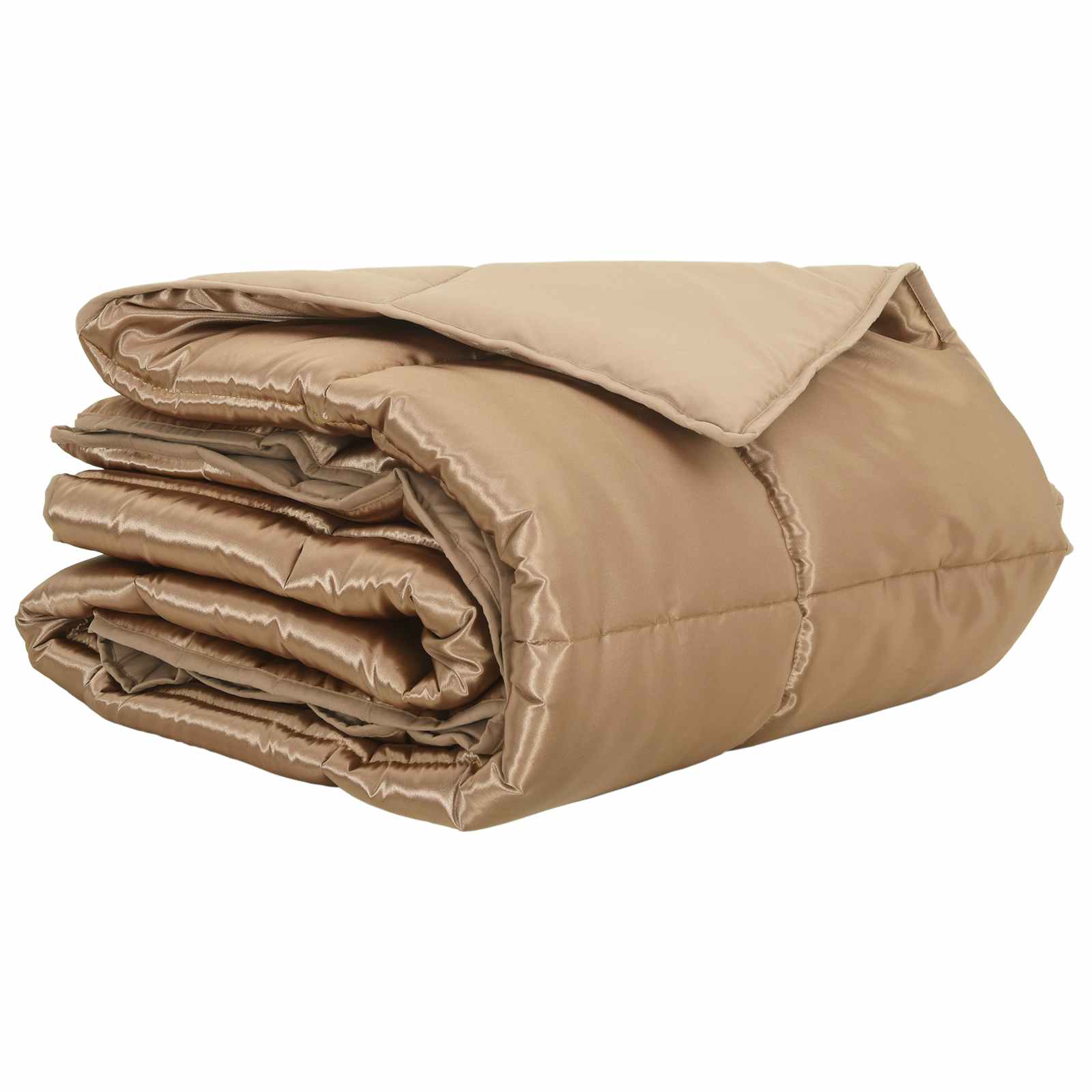 Vasaros antklodė Auksinė 200 x 135 cm Satin ir mikropluoštas