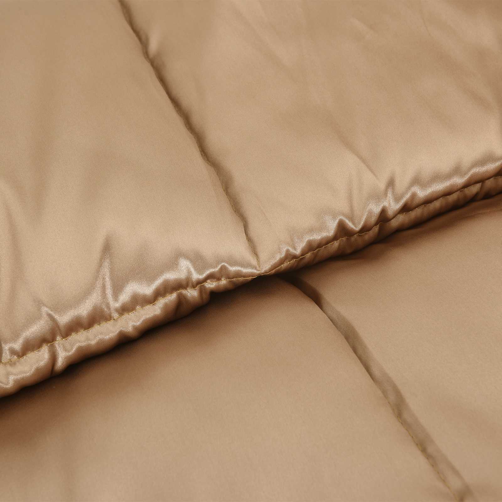 Vasaros antklodė Auksinė 200 x 140 cm Satin ir mikropluoštas