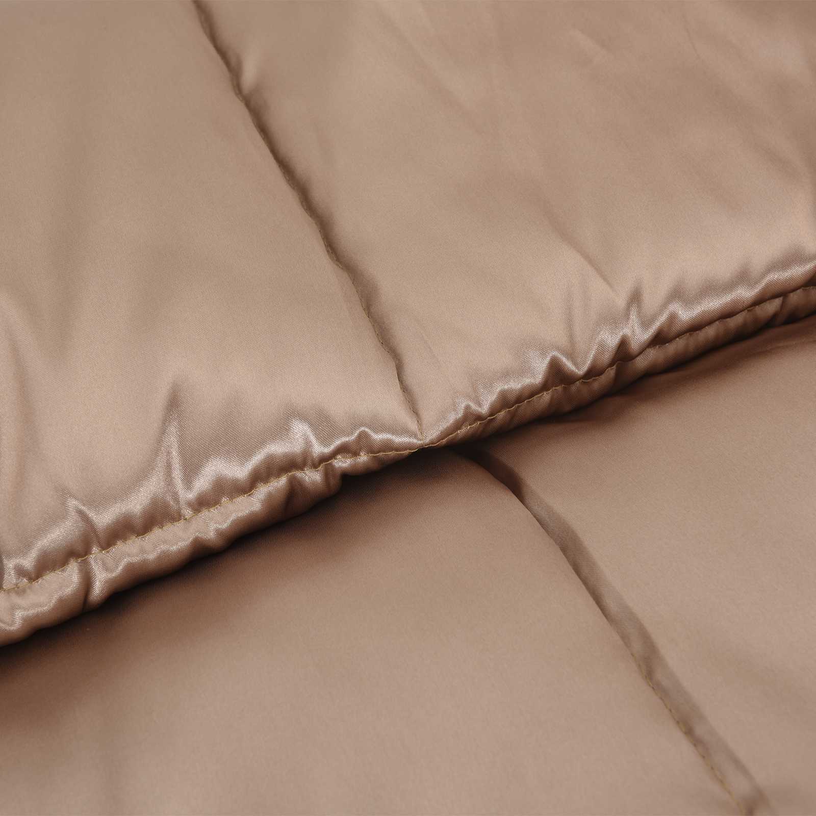 Vasaros antklodė Auksinė 240 x 260 cm Satin ir mikropluoštas