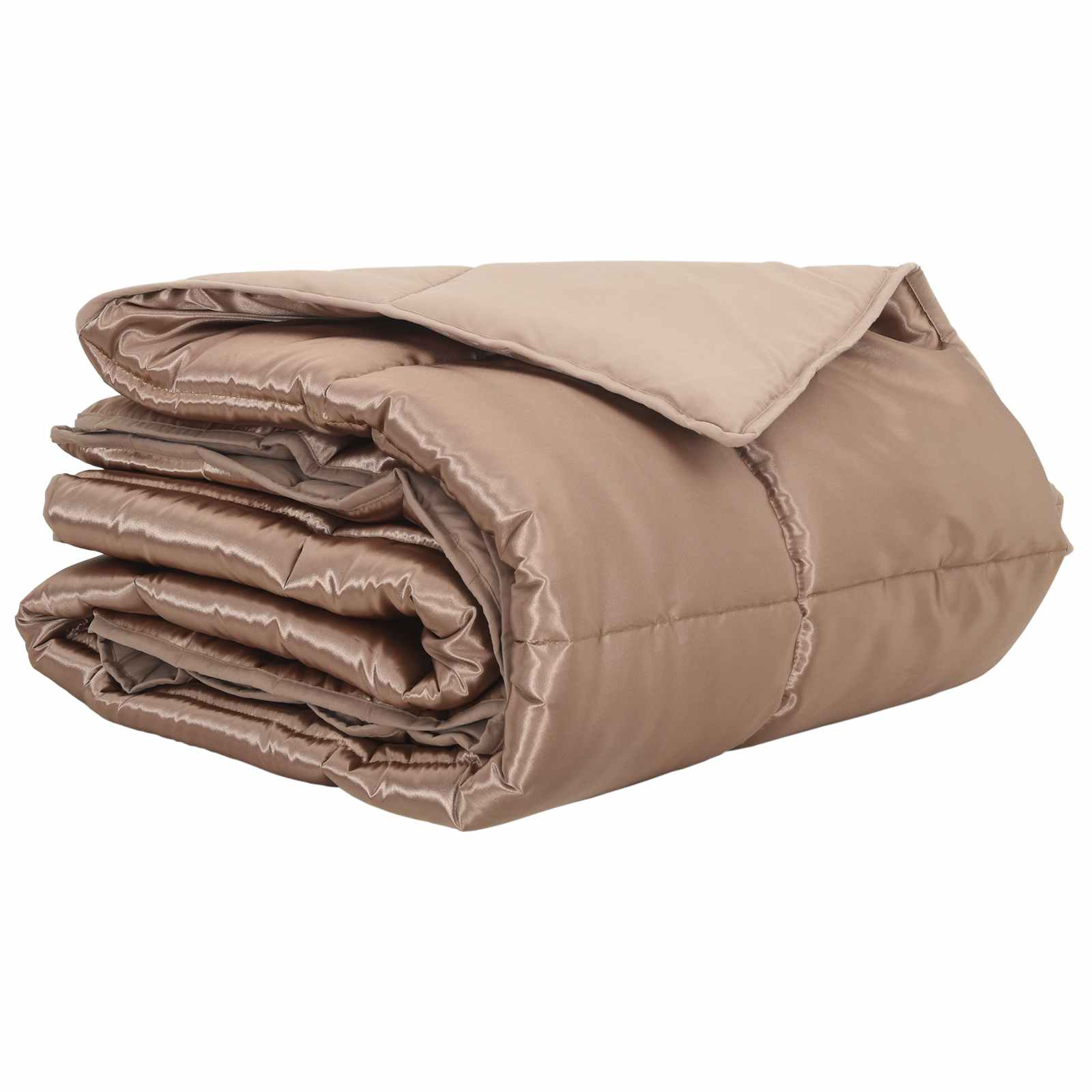 Vasaros antklodė Auksinė 240 x 260 cm Satin ir mikropluoštas