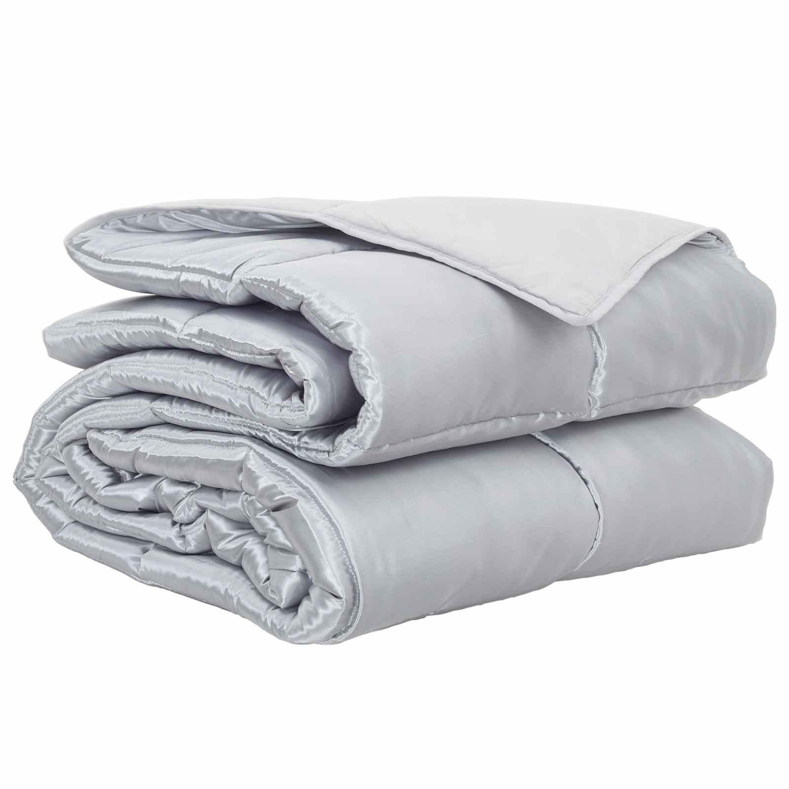 Pilna metų antklodė Sidabro 200 x 135 cm Satin ir mikropluoštas