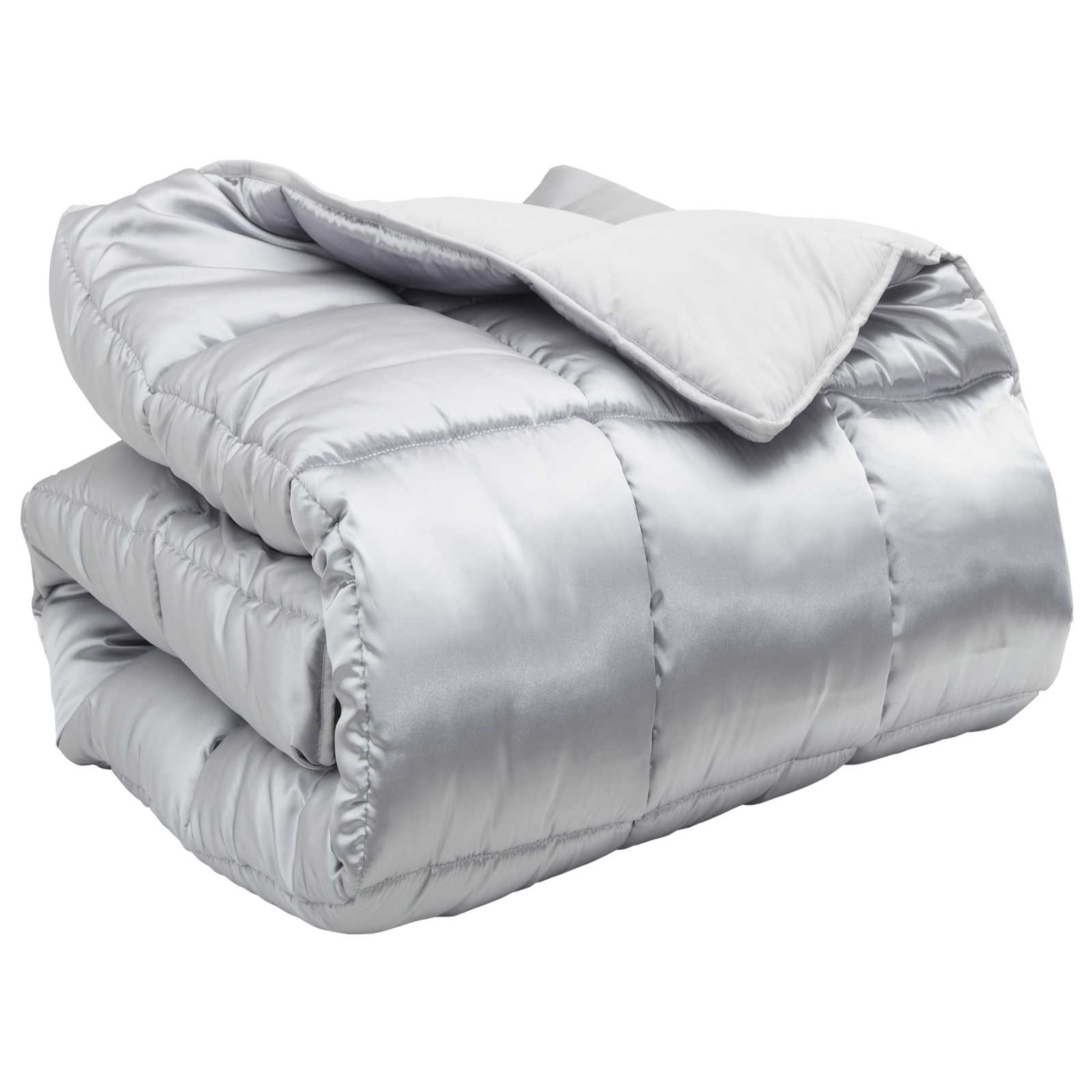 Žiemos antklodė Sidabro 200 x 155 cm Satin ir mikropluoštas