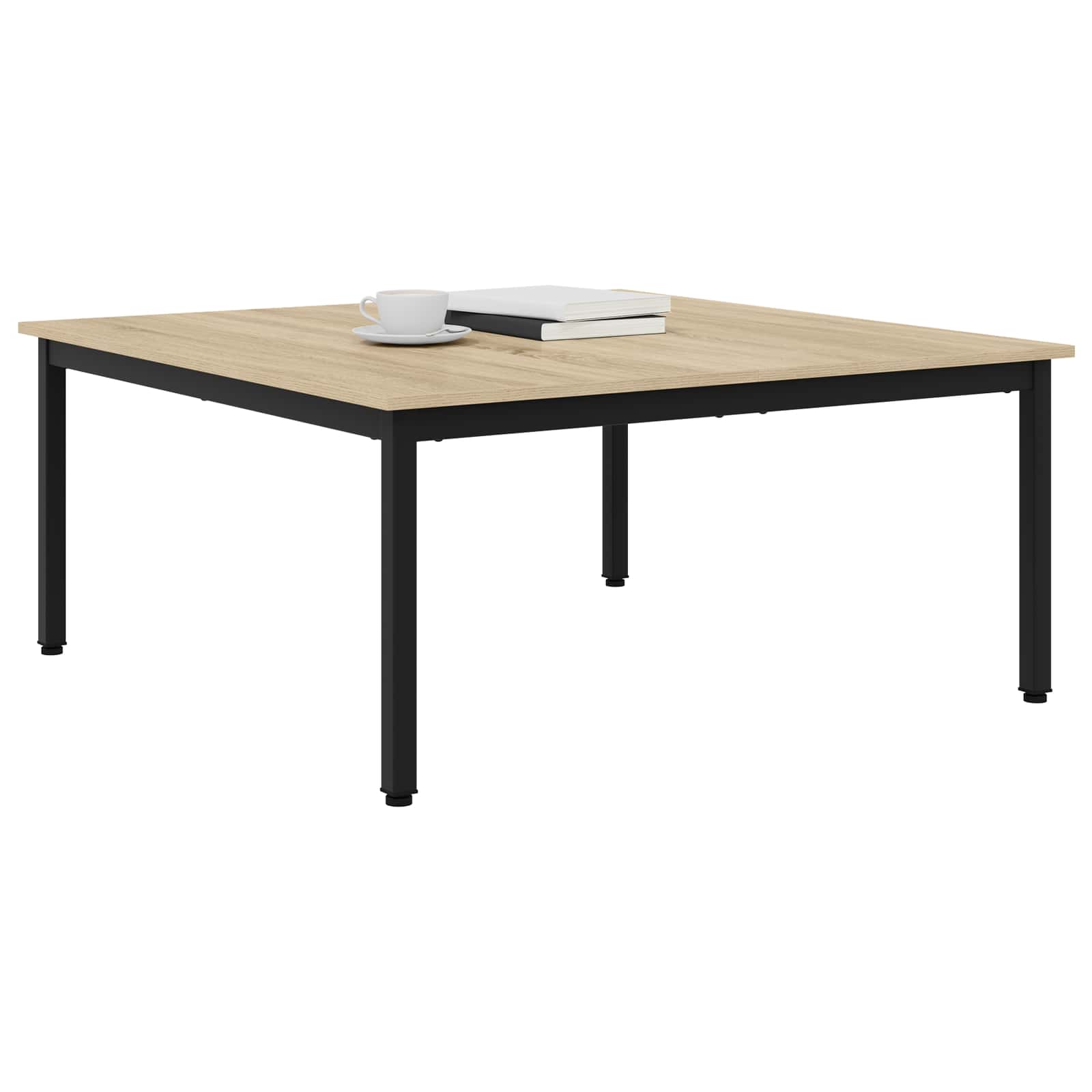 Kavos staliukas Sonoma 100 x 100 x 45 cm Apdirbta mediena