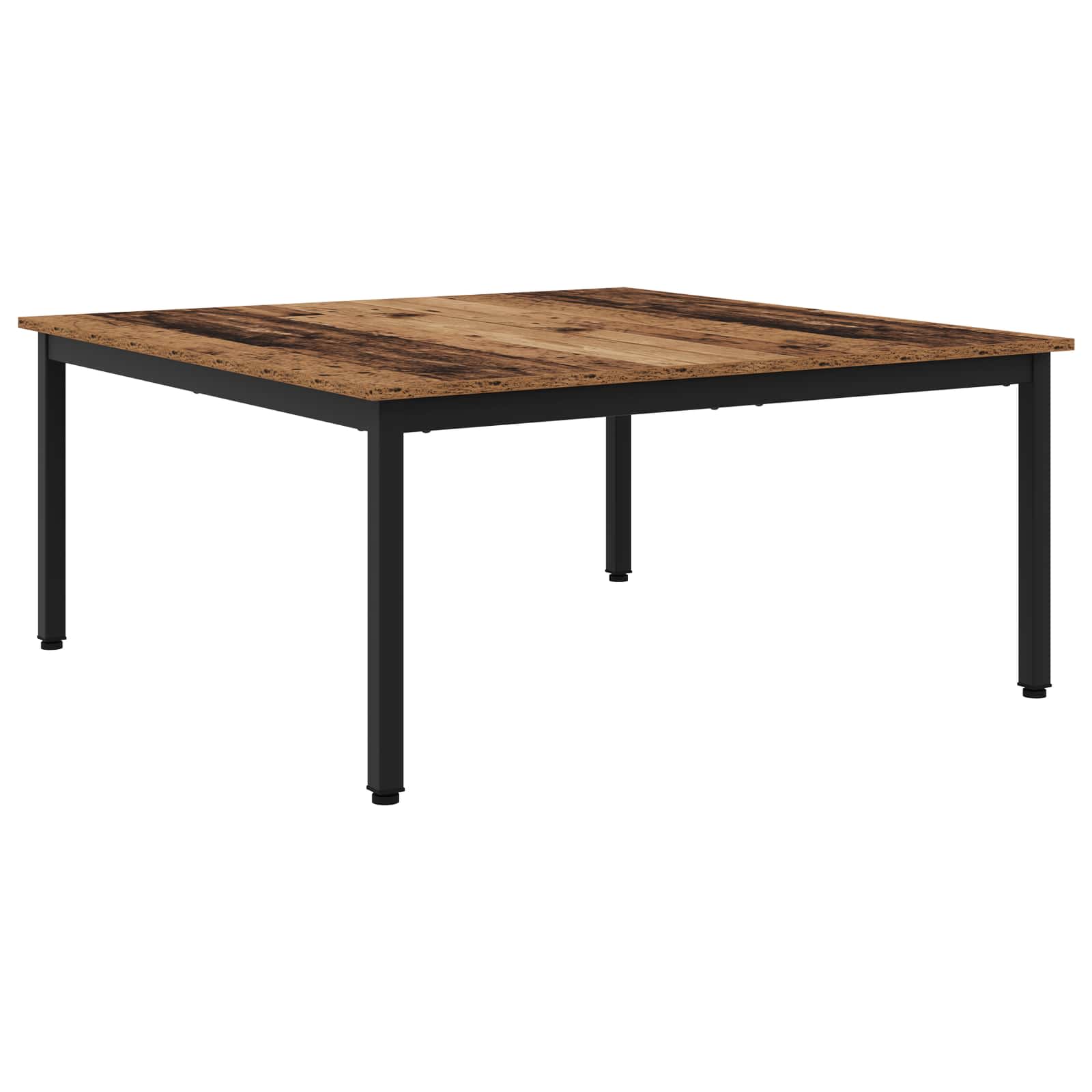 Kafijas galdiņš Vecs koks 100 x 100 x 45 cm Apstrādāta koksne