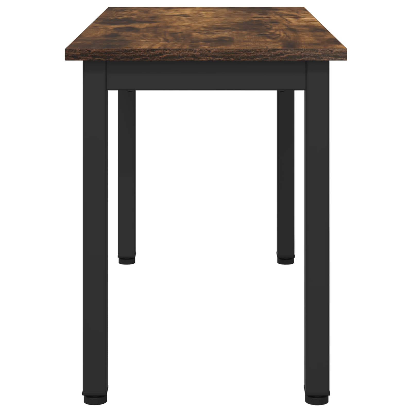 Bench Smoked oak 80 x 35 x 45 cm Treated wood