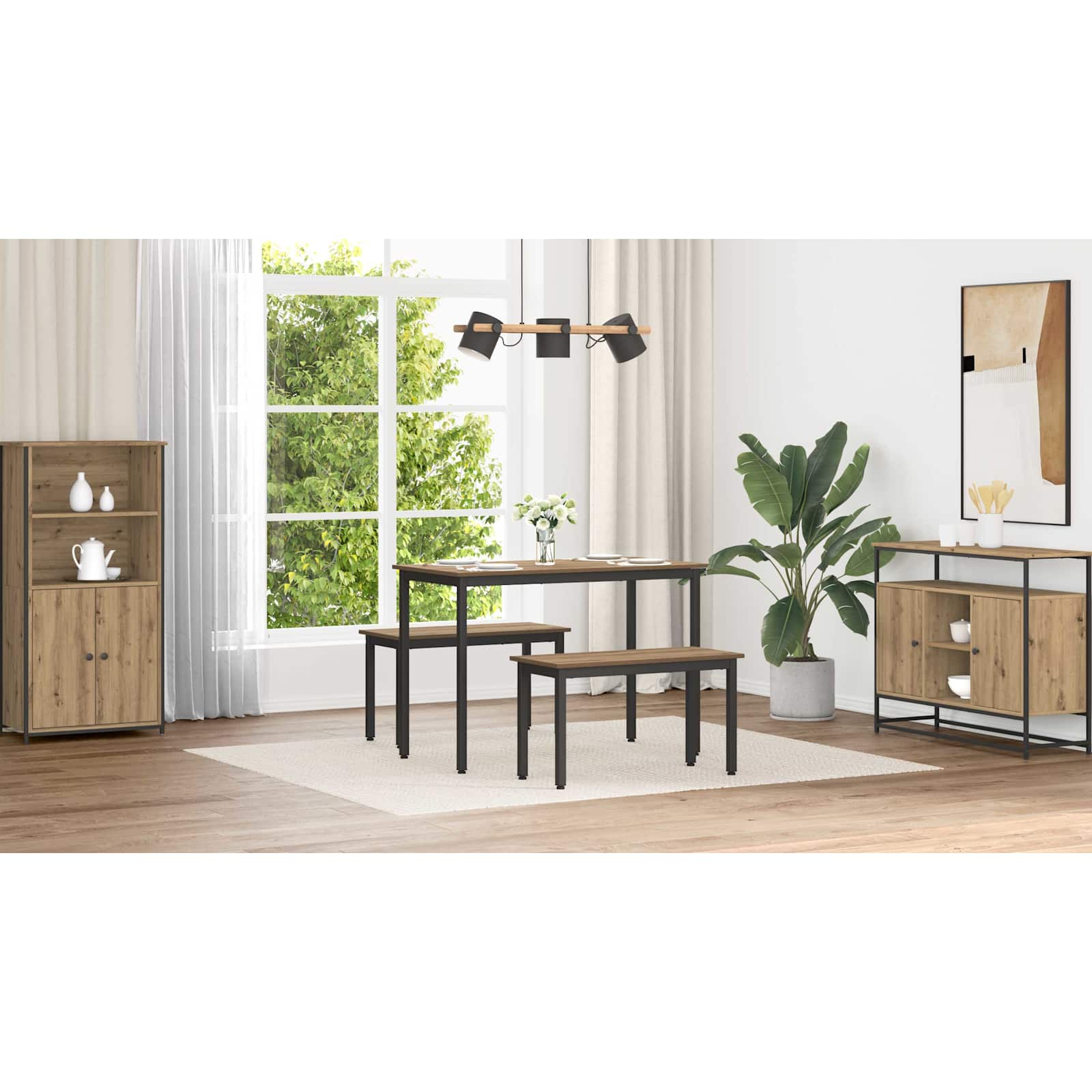 Sols Meistru ozols 80 x 35 x 45 cm Apstrādāta koksne