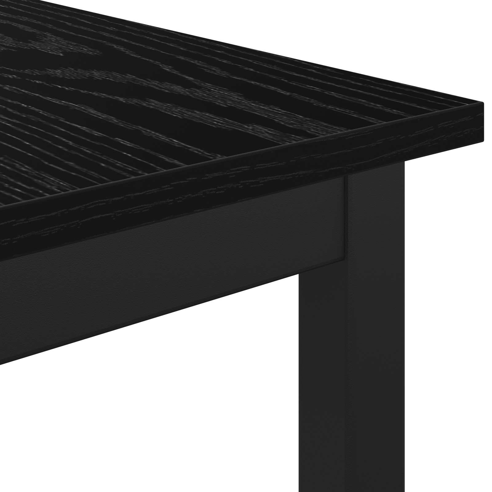 suoliukas Juodas ąžuolas 110 x 35 x 45 cm Apdirbta mediena