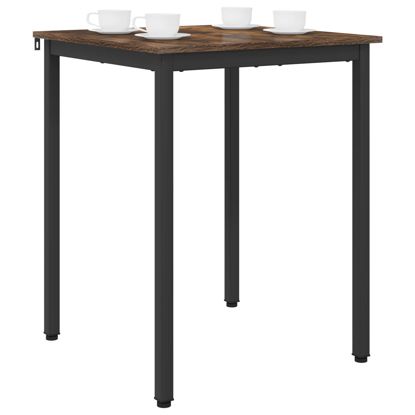 Valgomieji stalai 60 x 60 x 75 cm METALAS Kvadrato