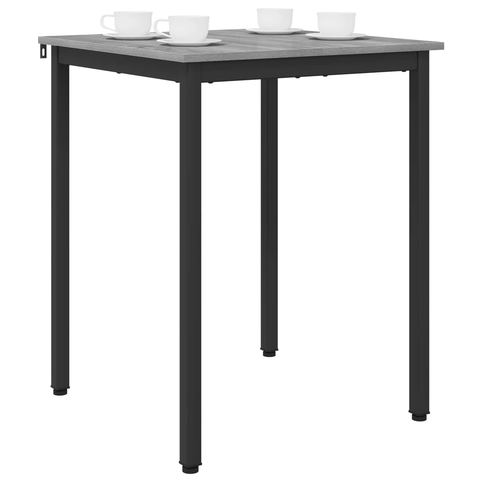 Valgomieji stalai 60 x 60 x 75 cm METALAS Kvadrato