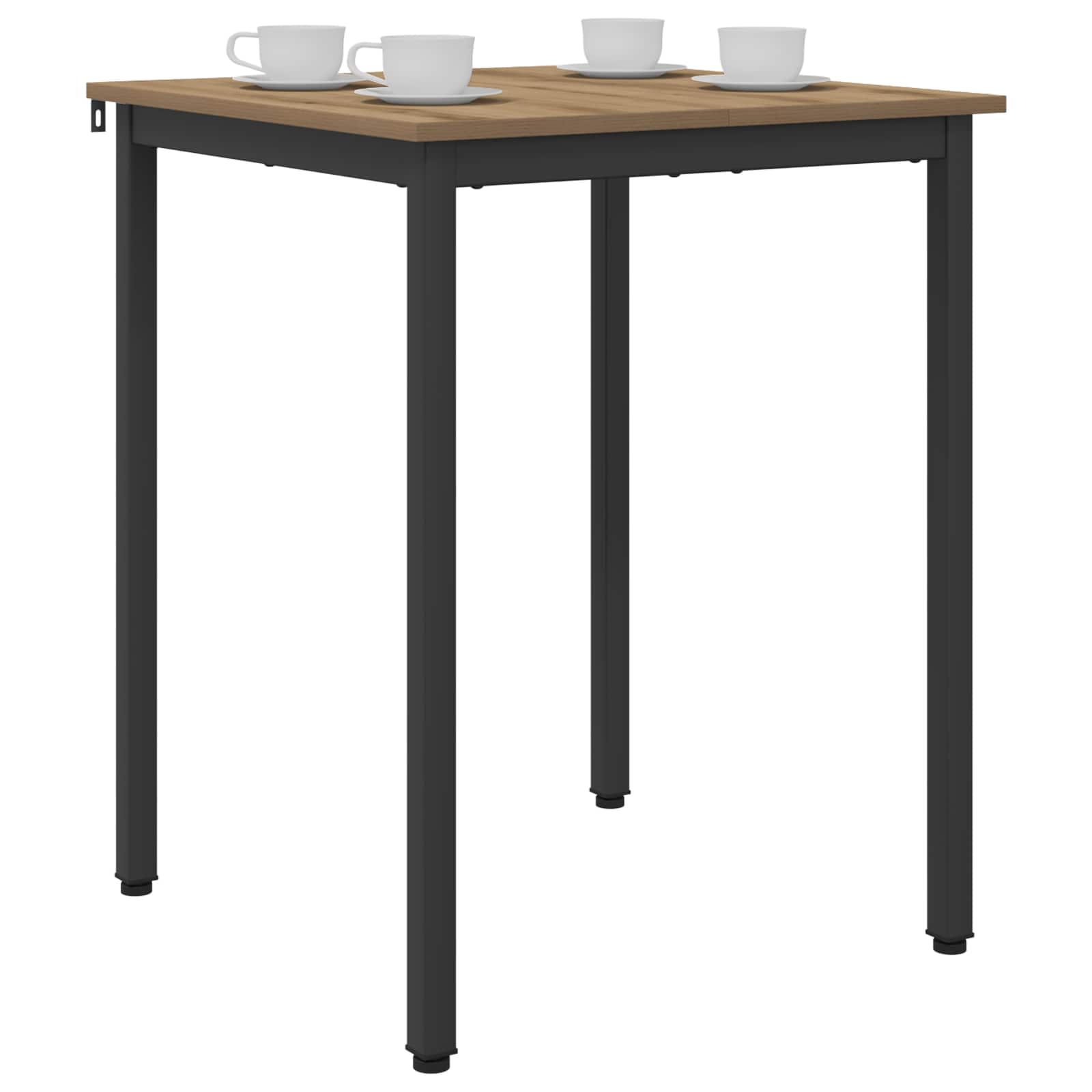 Valgomieji stalai 60 x 60 x 75 cm METALAS Kvadrato