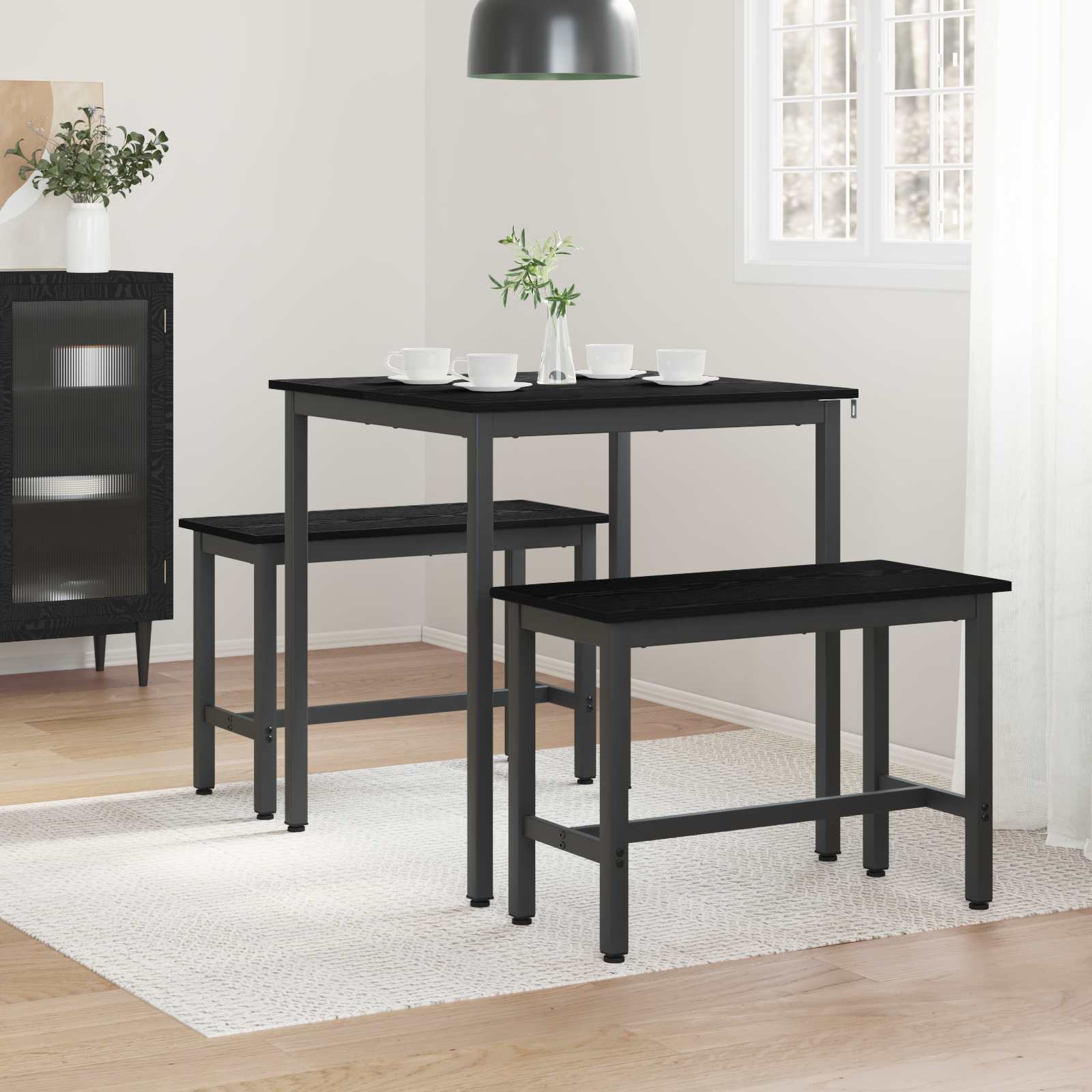 Ēdamgaldi 70 x 70 x 75 cm METĀLS