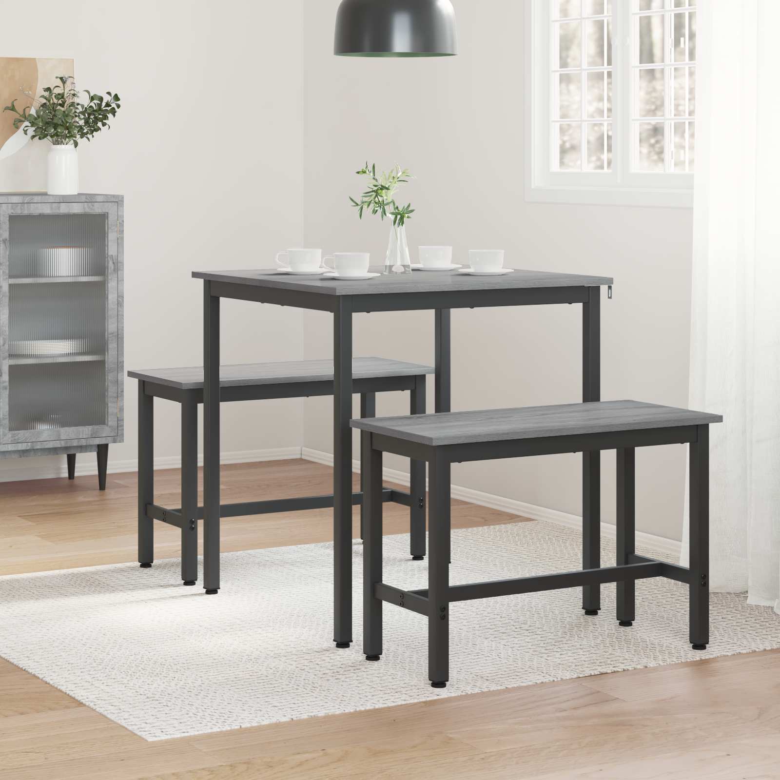 Ēdamgaldi 70 x 70 x 75 cm METĀLS