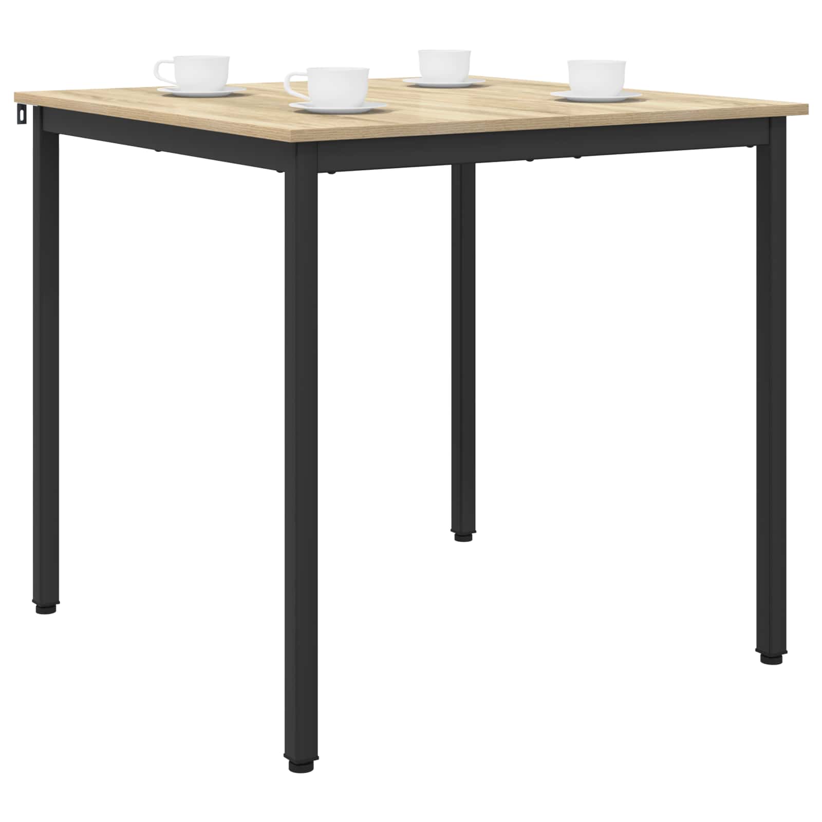 Valgomieji stalai 80 x 80 x 75 cm METALAS