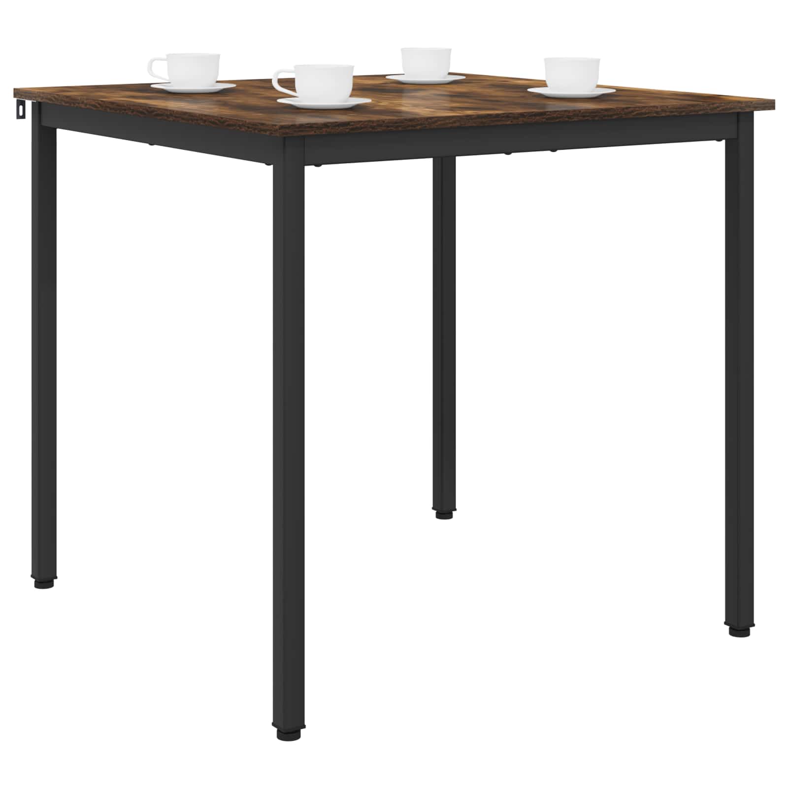 Pusdienu galdi 80 x 80 x 75 cm METĀLS