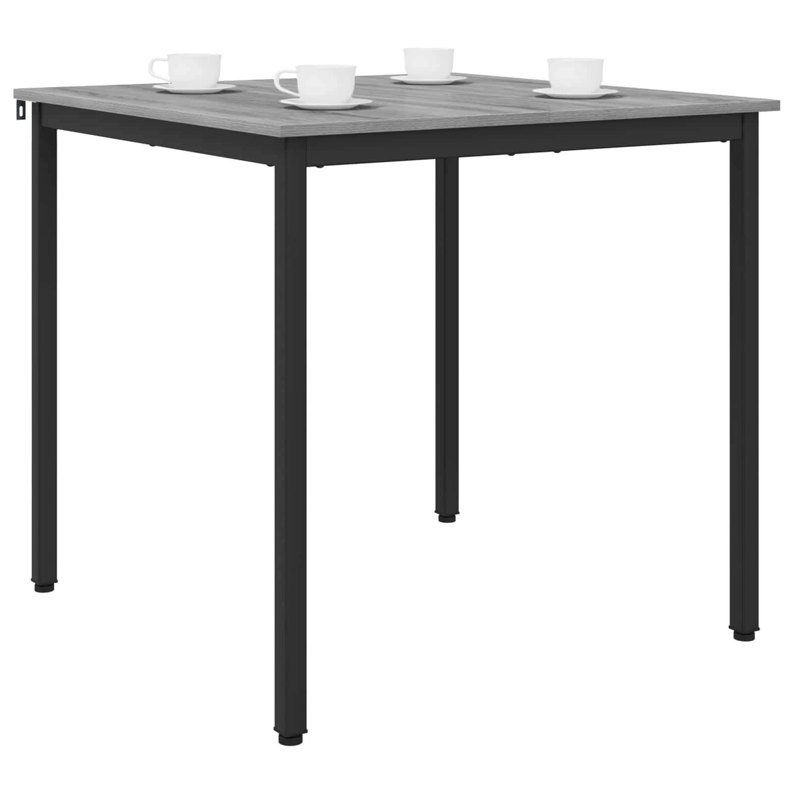 Valgomieji stalai 80 x 80 x 75 cm METALAS
