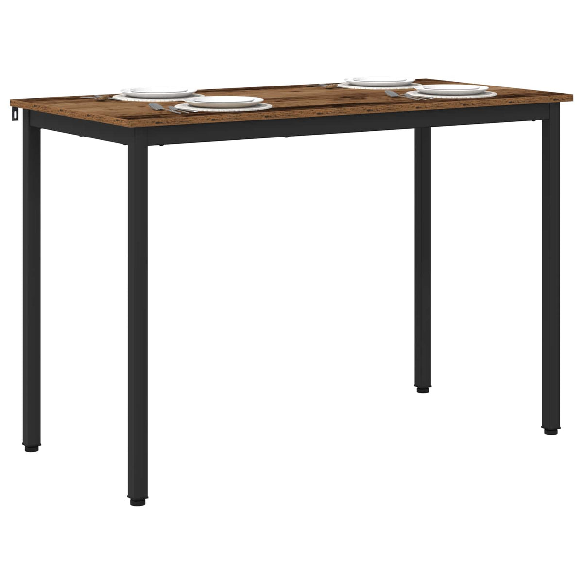 Valgomieji stalai 110 x 55 x 75 cm Apdirbta mediena