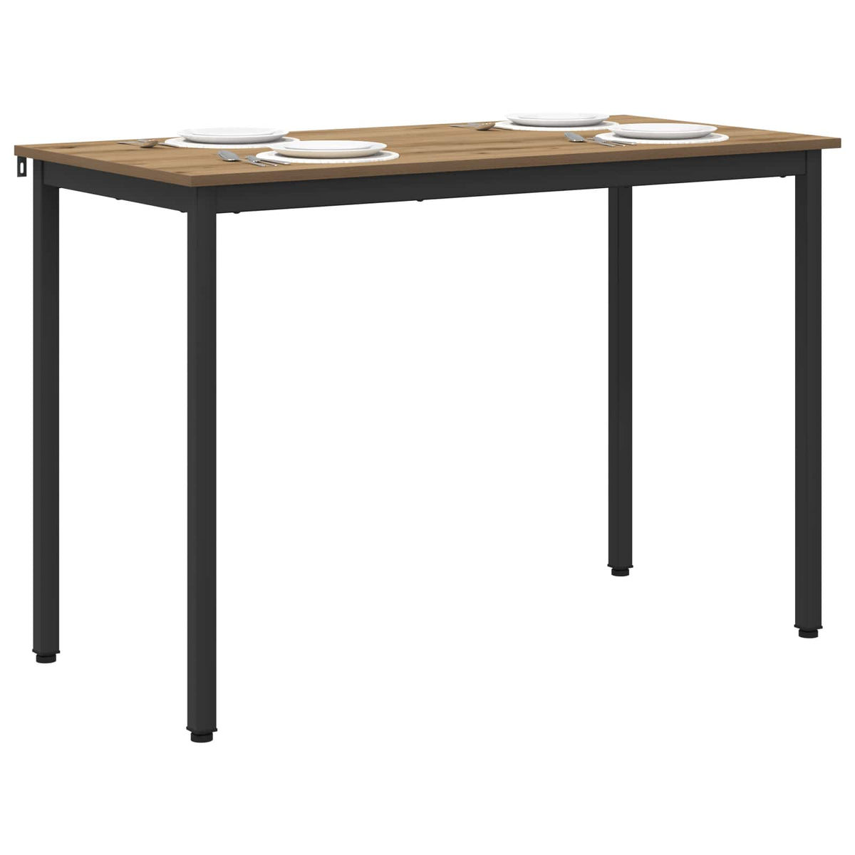 Valgomieji stalai 110 x 55 x 75 cm Apdirbta mediena