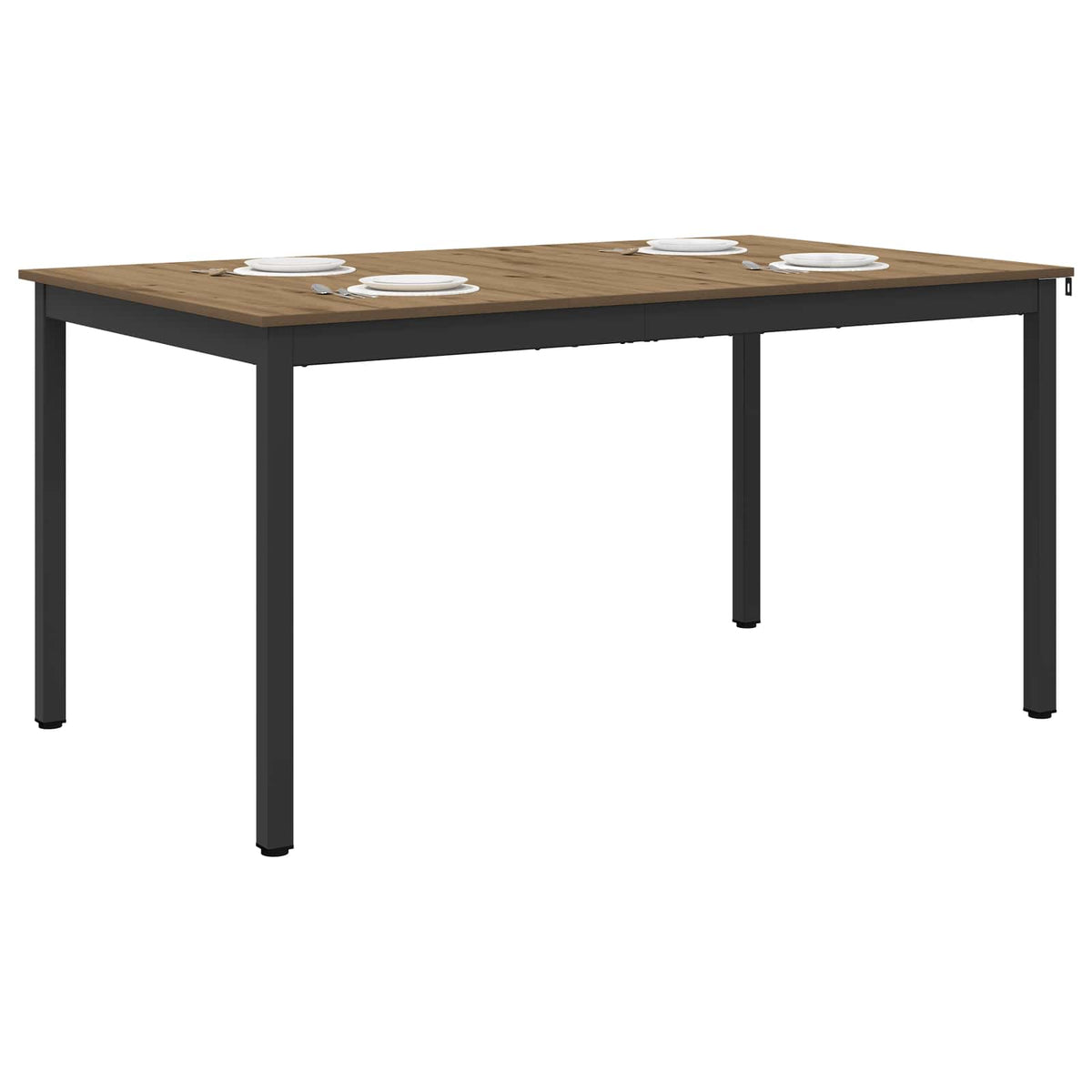 Valgomieji stalai 150 x 90 x 75 cm Apdirbta mediena