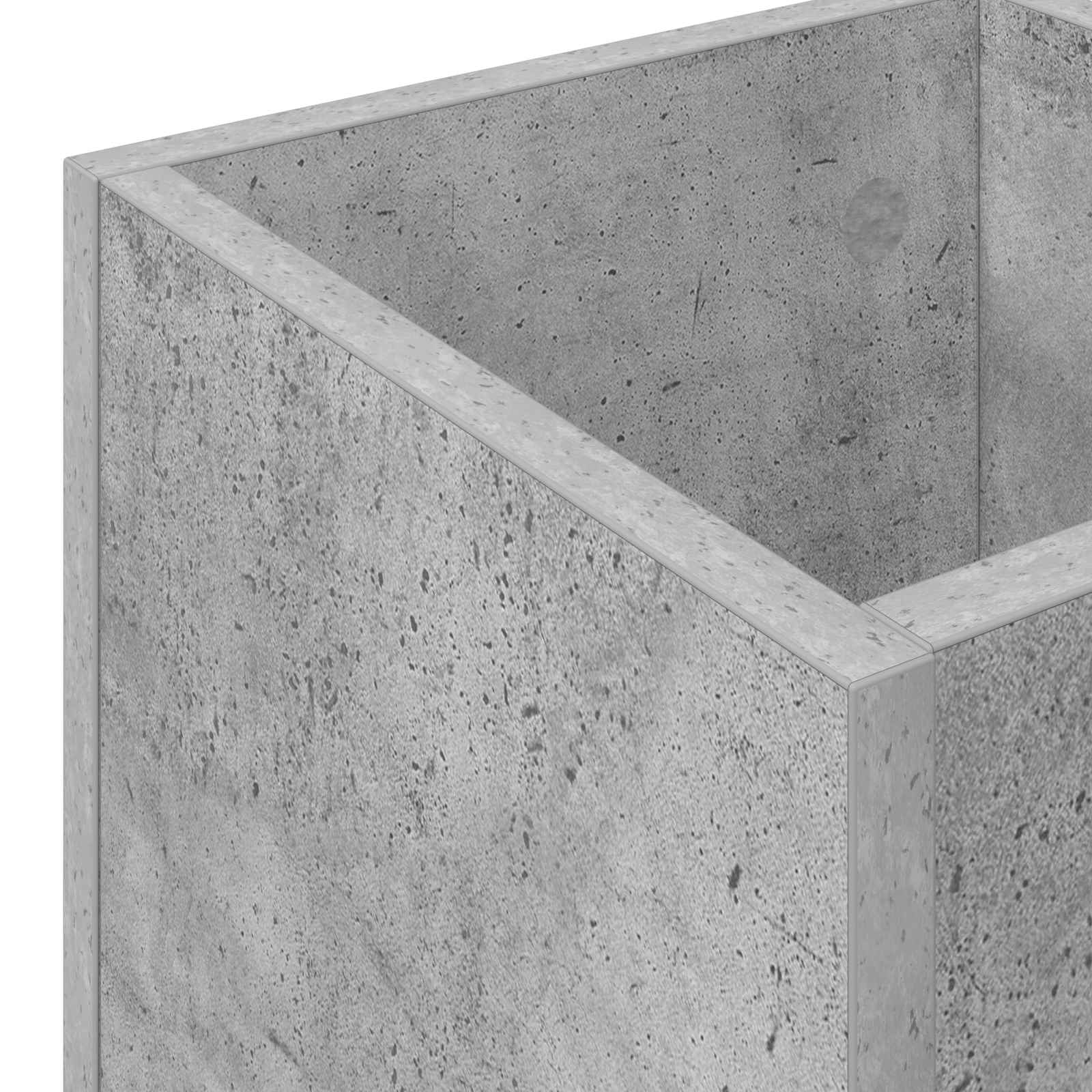 Storage Hook and Holder with Storage Concrete Grey