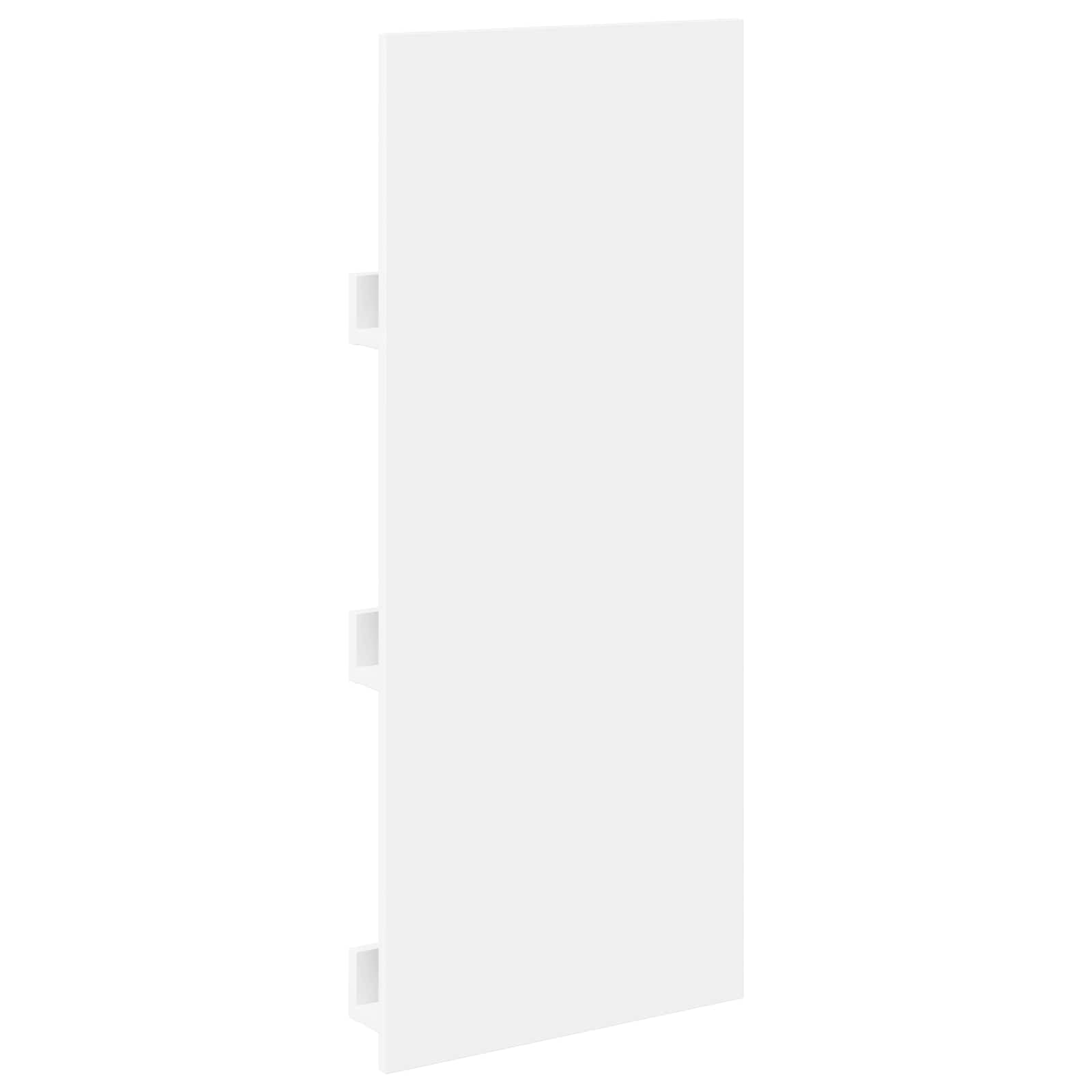 Žurnālu plaukts Balts 51 x 11 x 102 cm Apstrādāta koksne