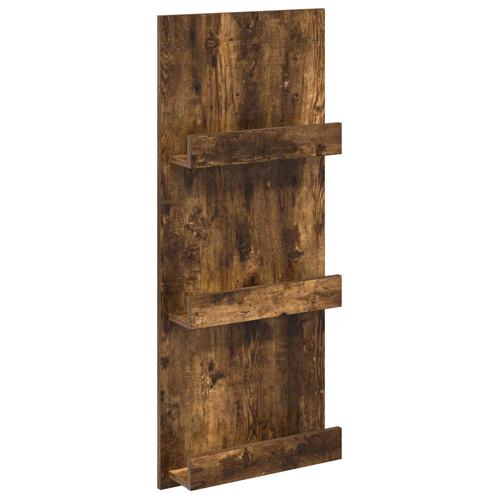 Žurnālu statīvs Dūmots ozols 51 x 11 x 102 cm Apstrādāta koksne
