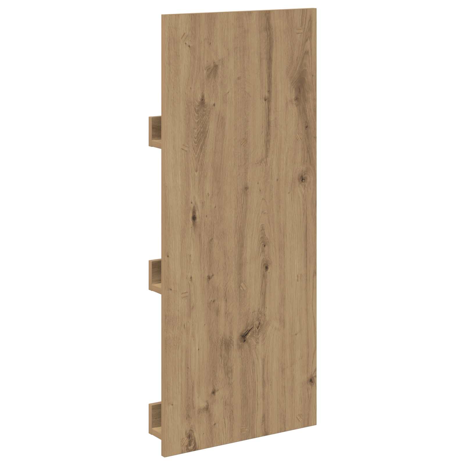 Magazine rack with shelf Craftsman Oak 51 x 11 x 102 cm