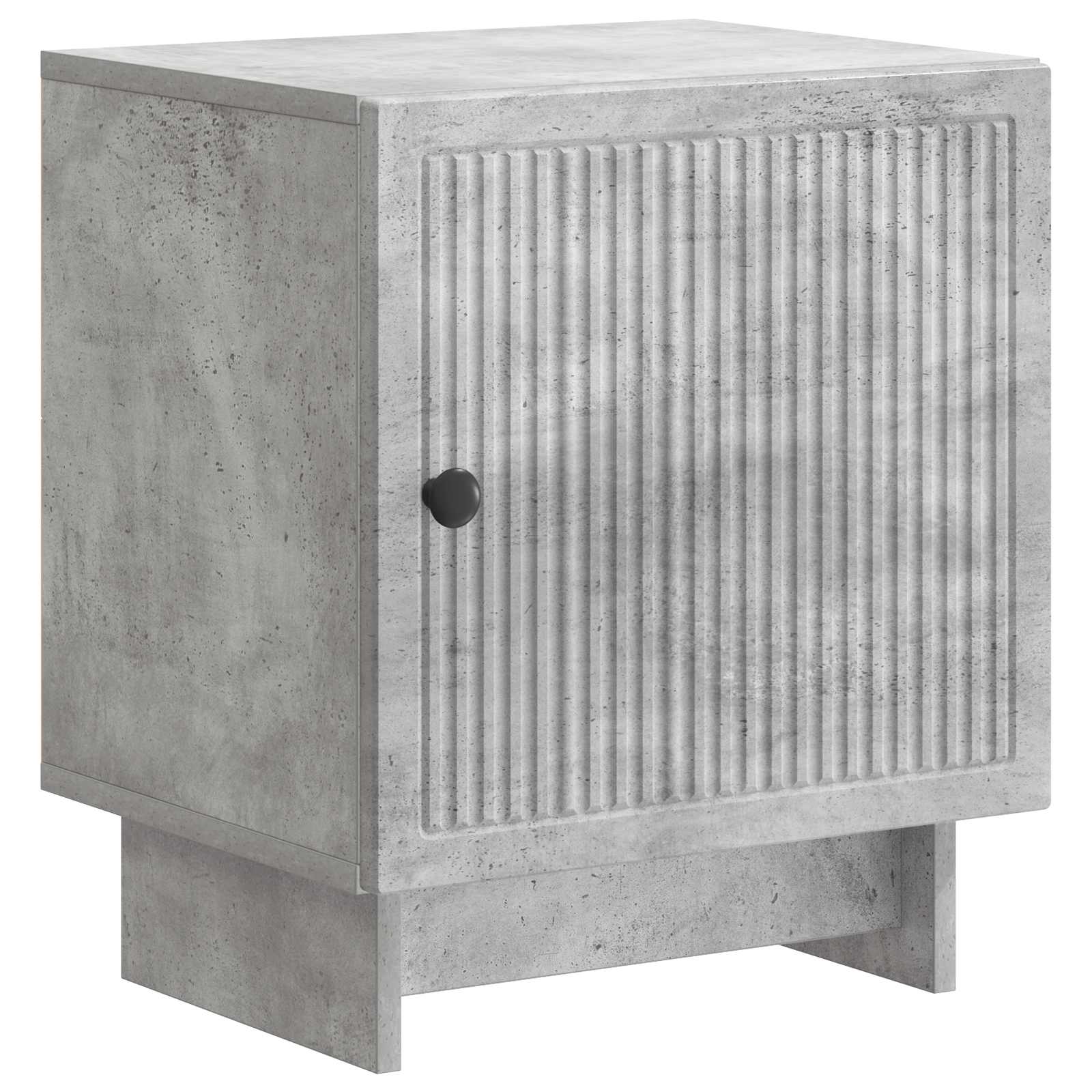 Šalia lovos spintelė 2 pcs Betono pilka 43 x 34,5 x 50 cm