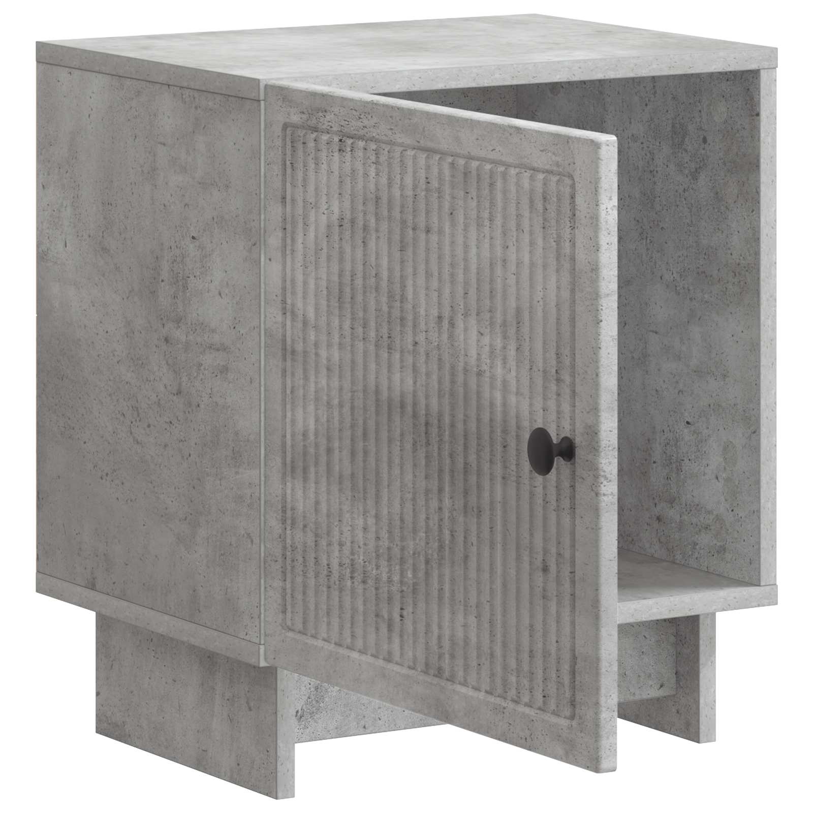 Šalia lovos spintelė 2 pcs Betono pilka 43 x 34,5 x 50 cm