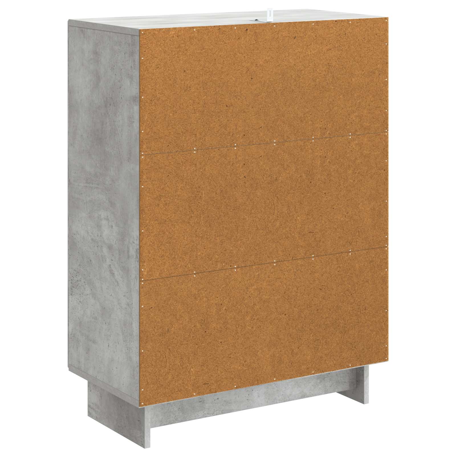 Kabalas Betono pilka 66 x 34,5 x 90 cm Apdirbta mediena