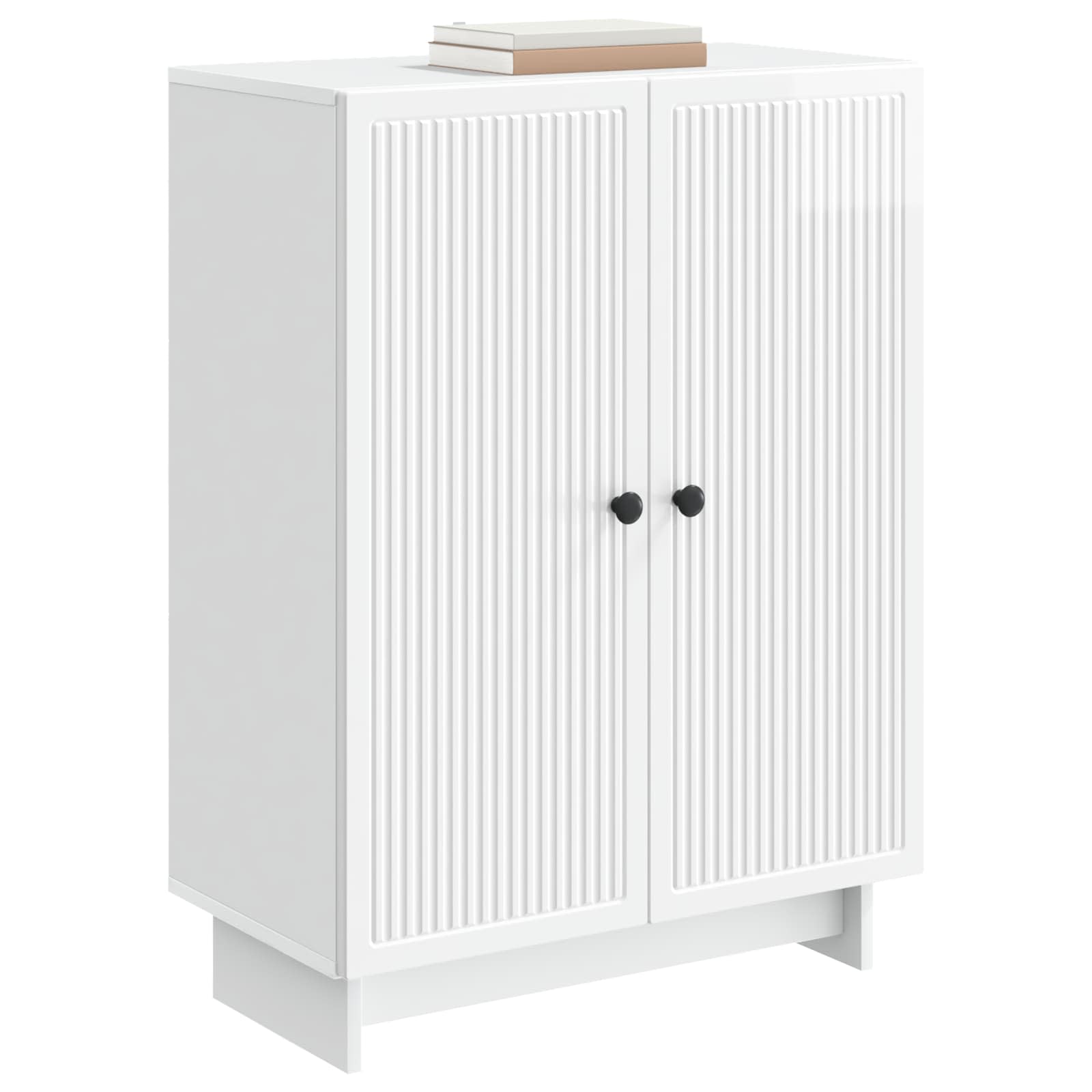 Kabalas Itin blizgi balta 66 x 34,5 x 90 cm Apdirbta mediena