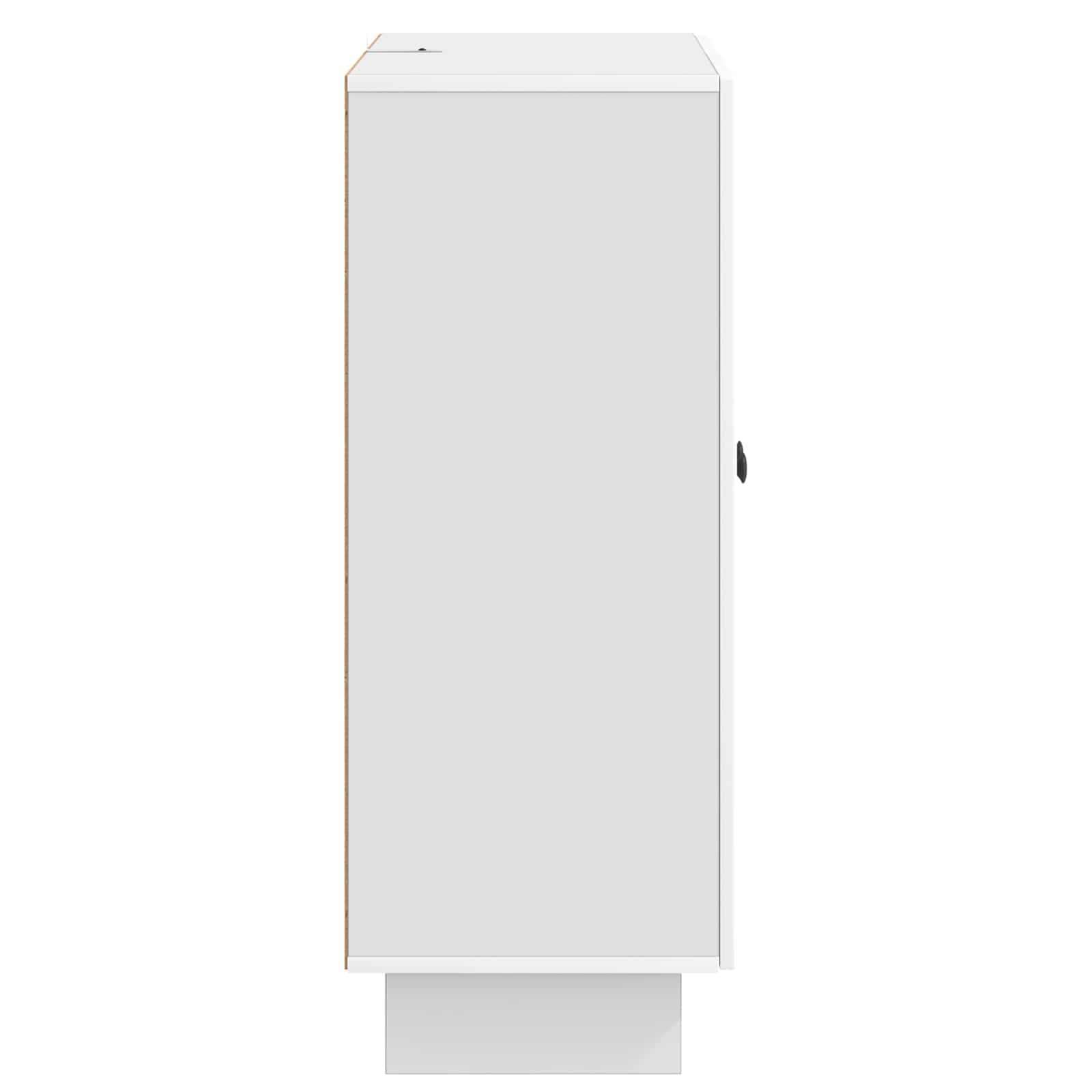 Kabalas Itin blizgi balta 66 x 34,5 x 90 cm Apdirbta mediena