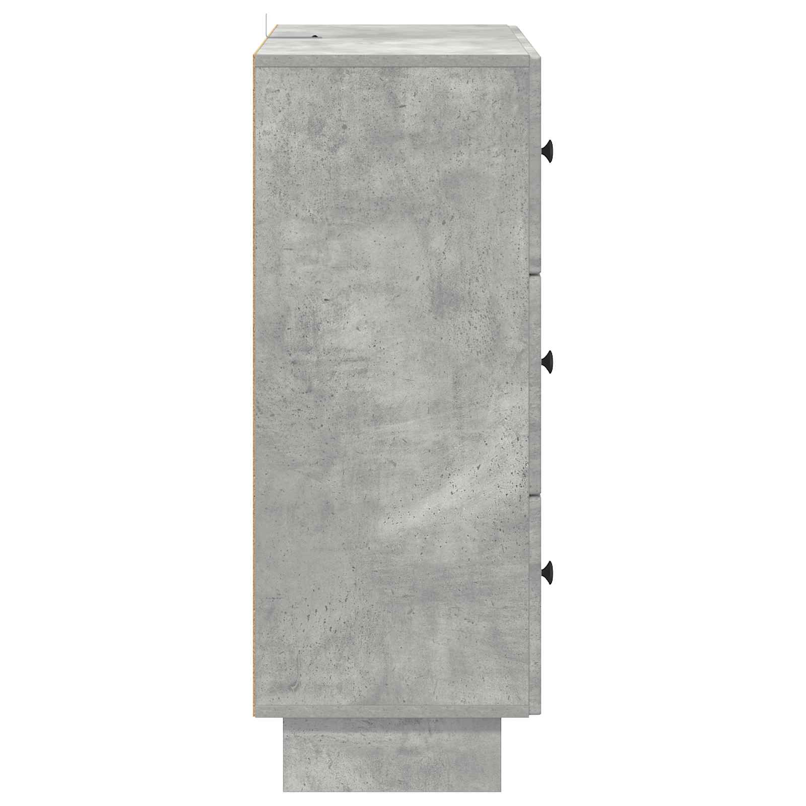 Stalčių spintelė Betono pilka 66 x 34,5 x 90 cm
