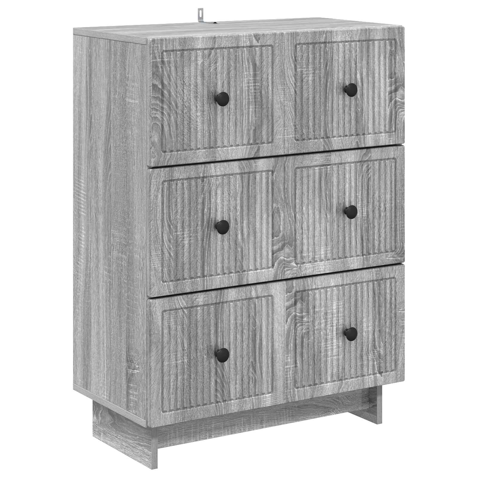 Kumodes Pelēka sonoma ozola 66 x 34,5 x 90 cm