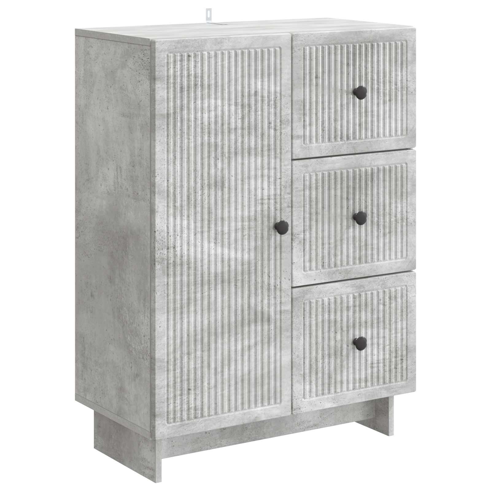 Kabalas Betono pilka 66 x 34,5 x 90 cm Apdirbta mediena