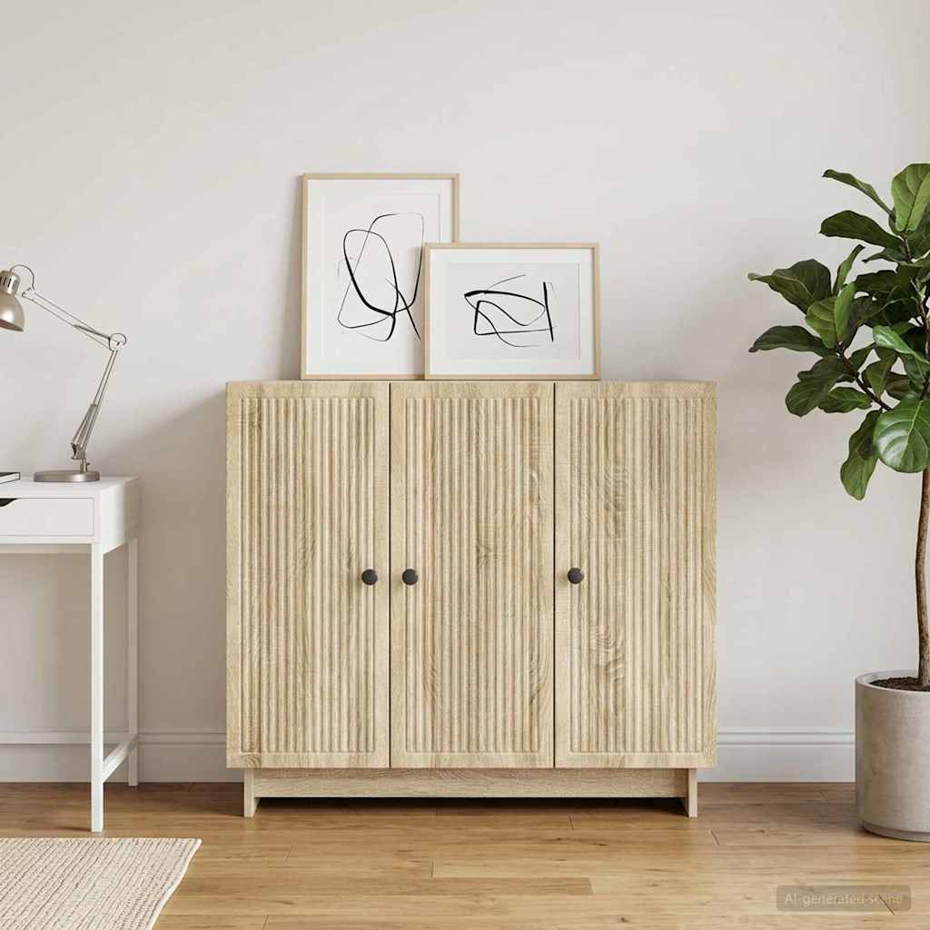 Kumode Sonoma ozols 89 x 34,5 x 80 cm, inženierijas koks