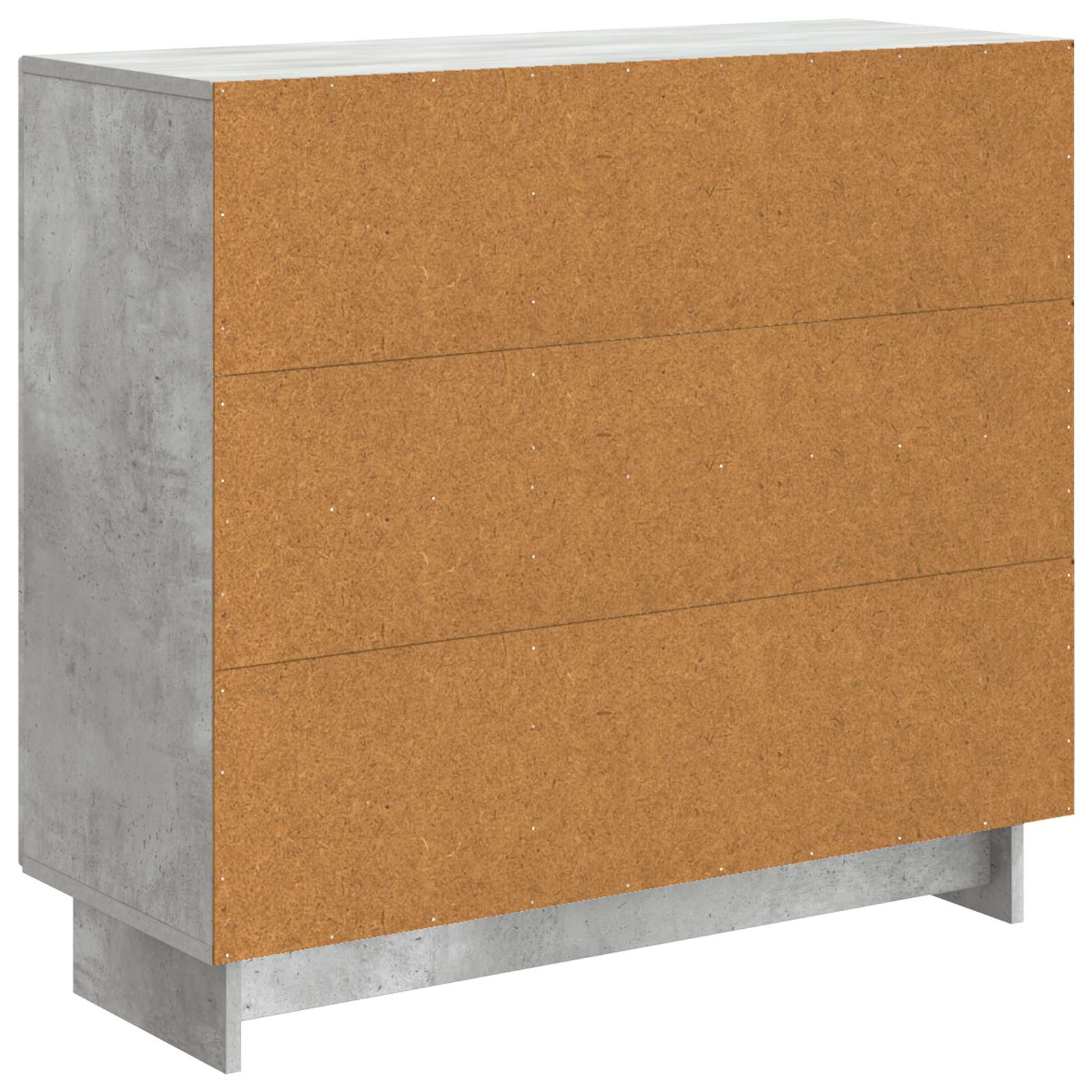 Kabalas Betono pilka 89 x 34,5 x 80 cm Apdirbta mediena