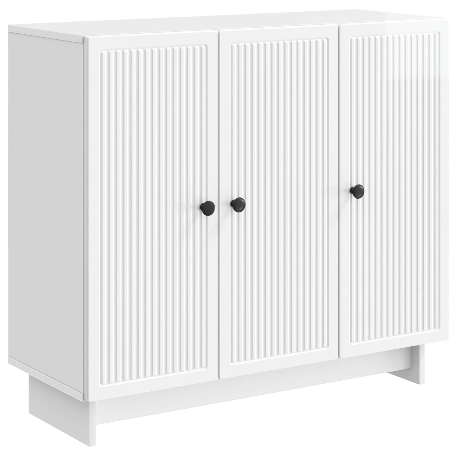 Kabalas Itin blizgi balta 89 x 34,5 x 80 cm Apdirbta mediena