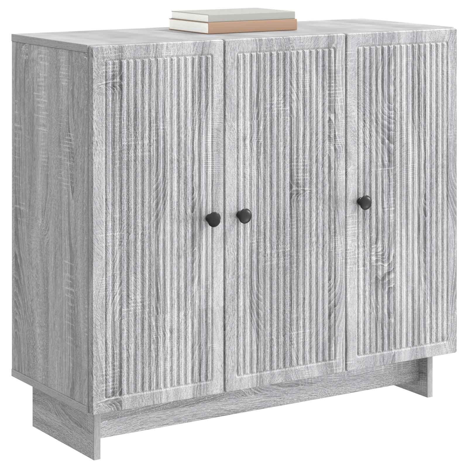 Kabalas Pilka sonoma ąžuolo 89 x 34,5 x 80 cm Apdirbta mediena