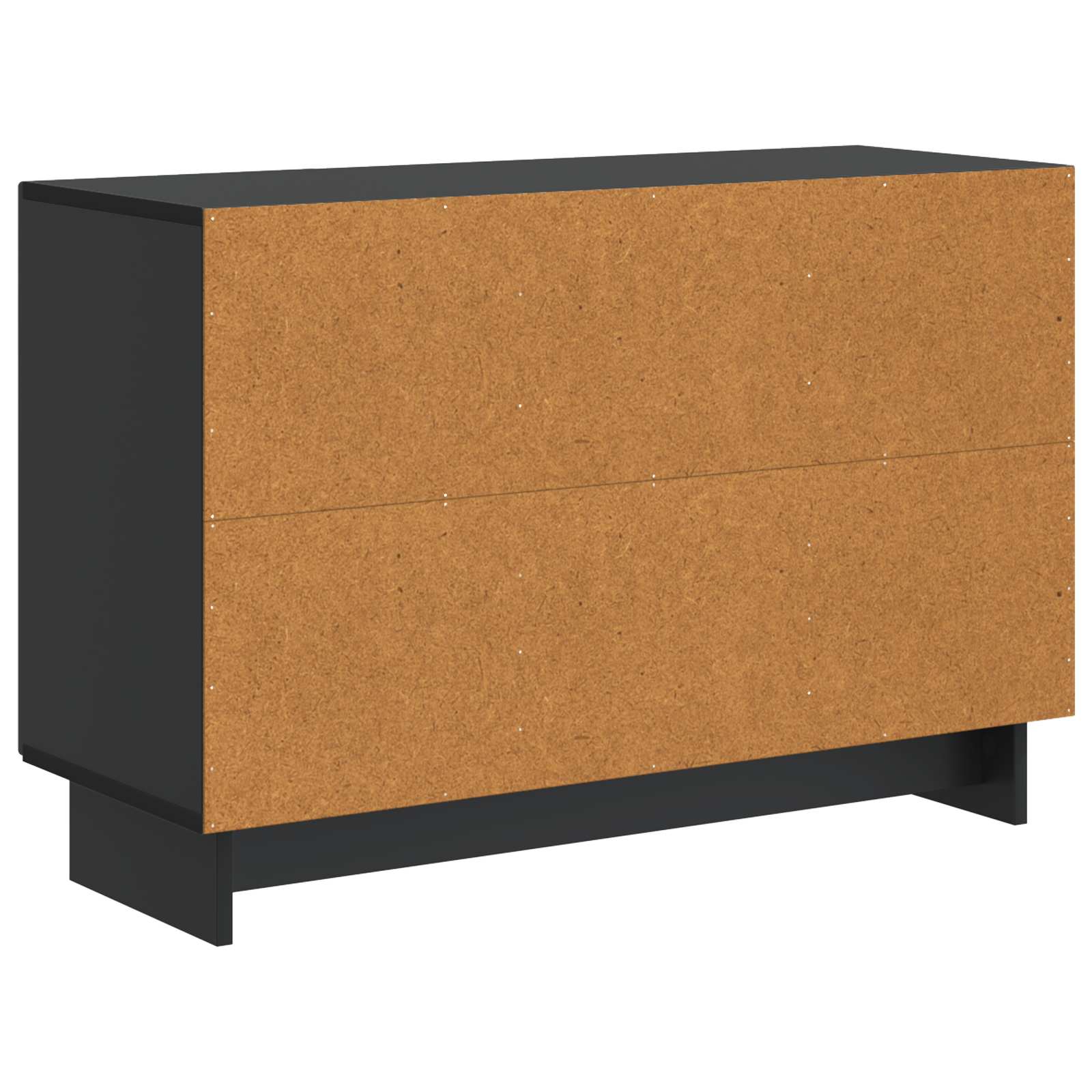 Kabalas su stalčių Juoda 89 x 34,5 x 60 cm Apdirbta mediena