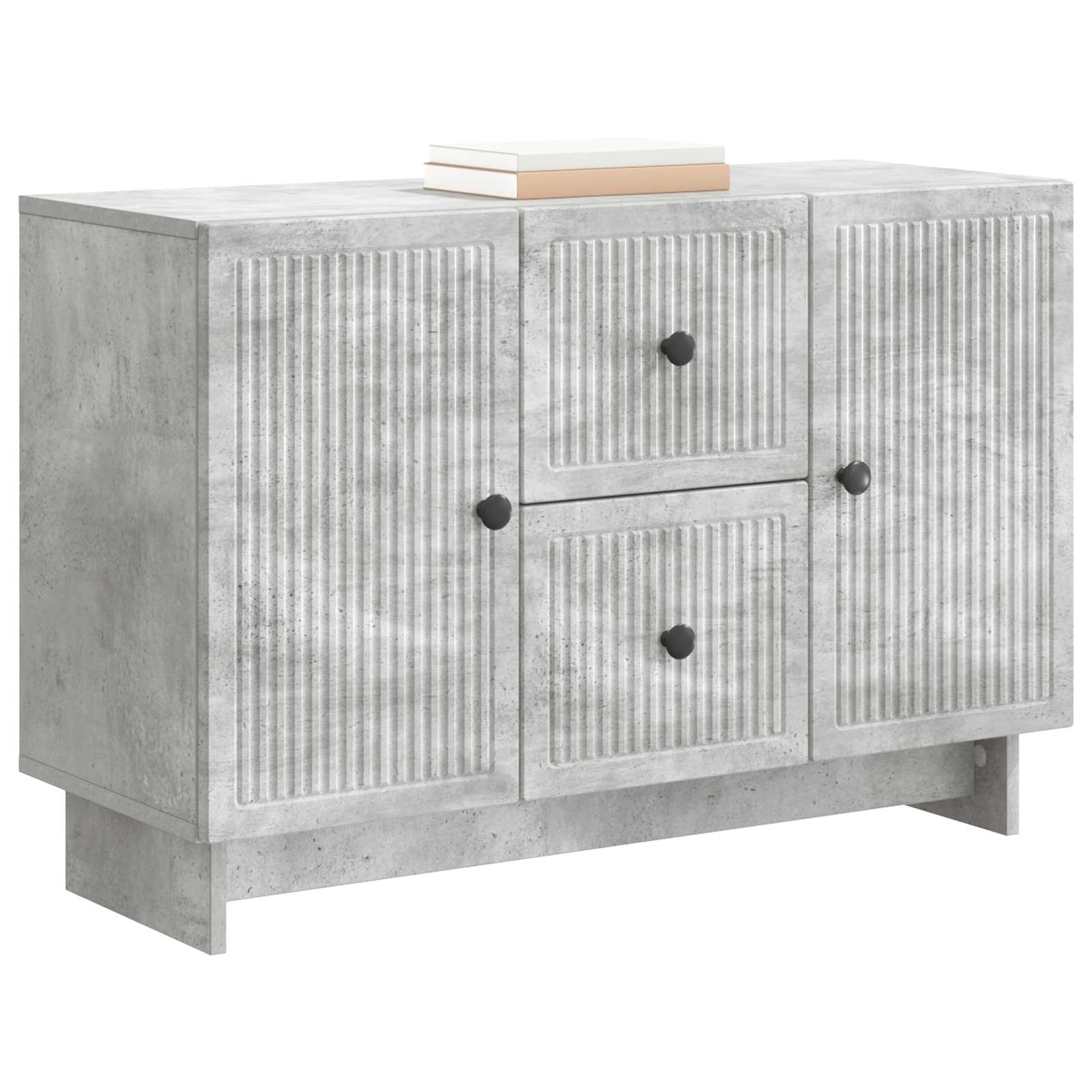 Kabalas Betono pilka 89 x 34,5 x 60 cm Apdirbta mediena
