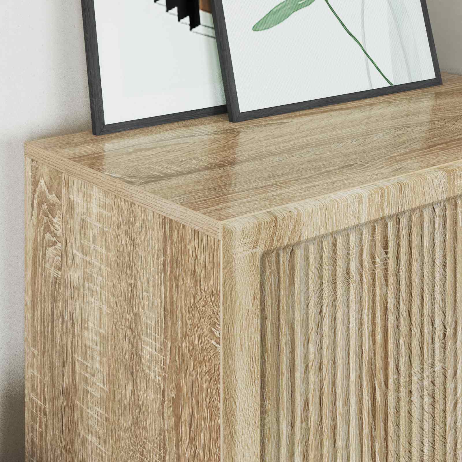 Kumode Sonoma ozols 66 x 34,5 x 95 cm Mākslīgais koks