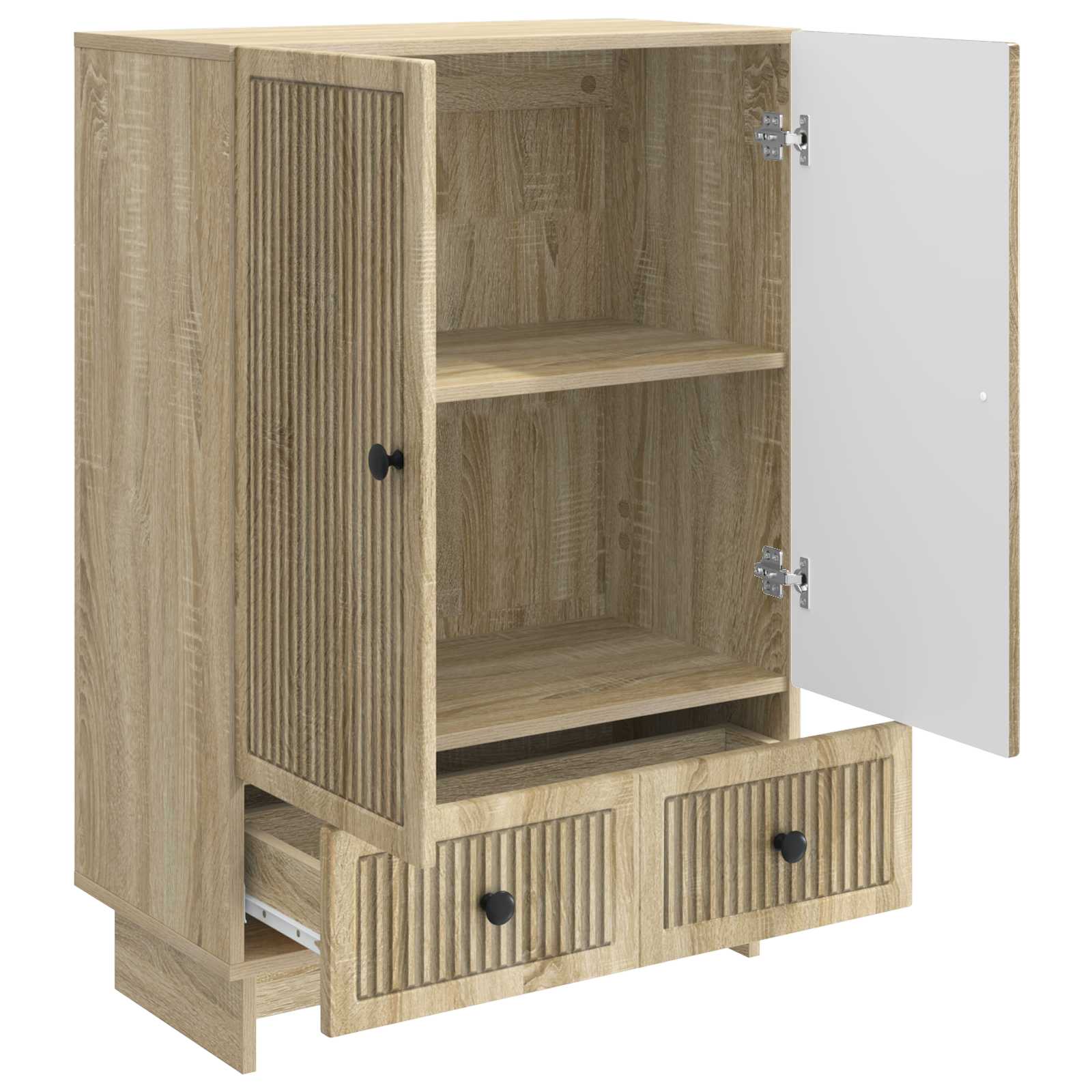 Kumode Sonoma ozols 66 x 34,5 x 95 cm Mākslīgais koks