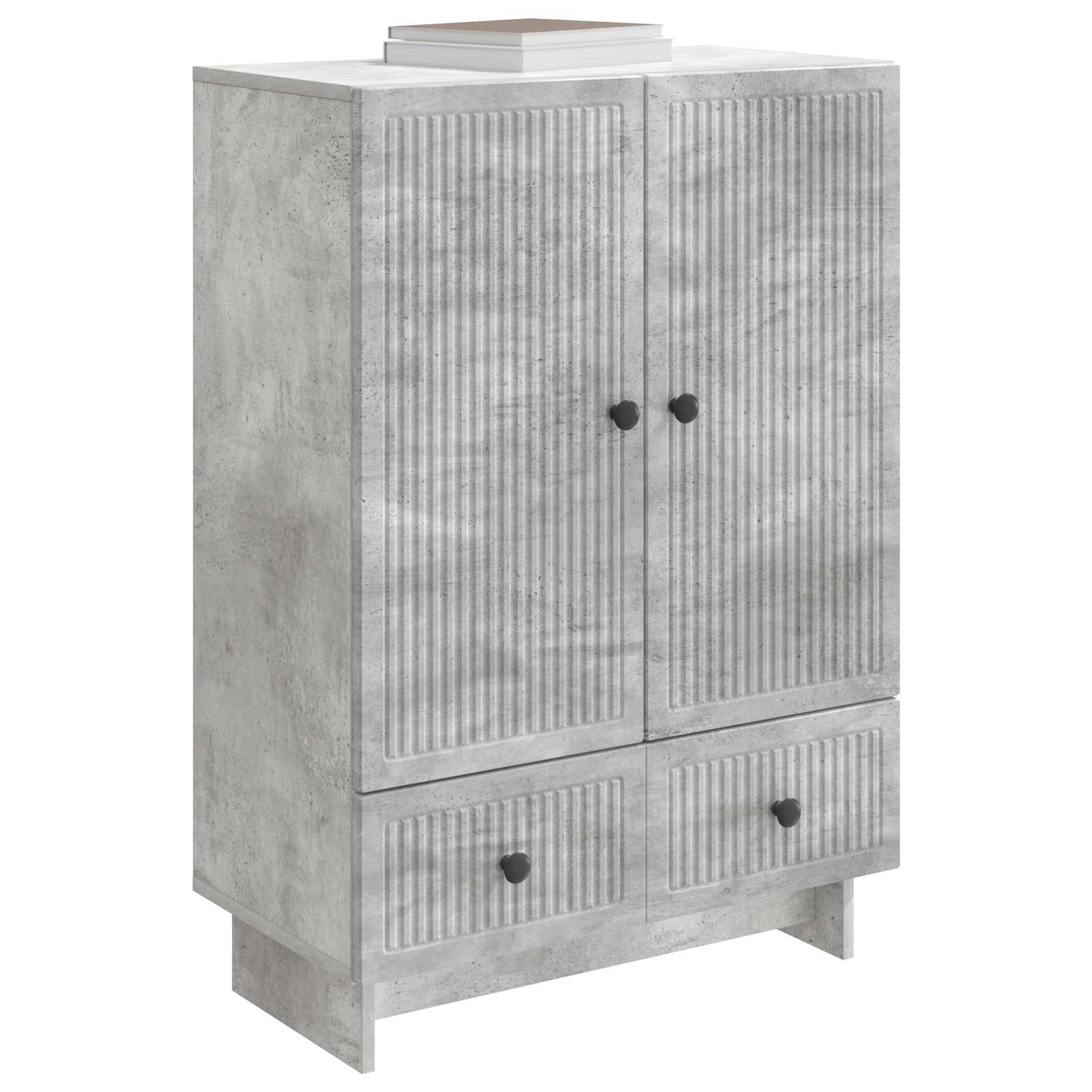Kabalas Betono Pilka 66 x 34,5 x 95 cm Dirbtinė mediena