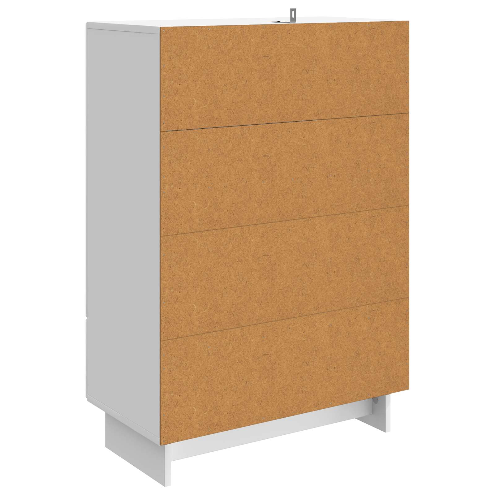 Kabalas Aukšto Blizgesio Baltas 66 x 34,5 x 95 cm