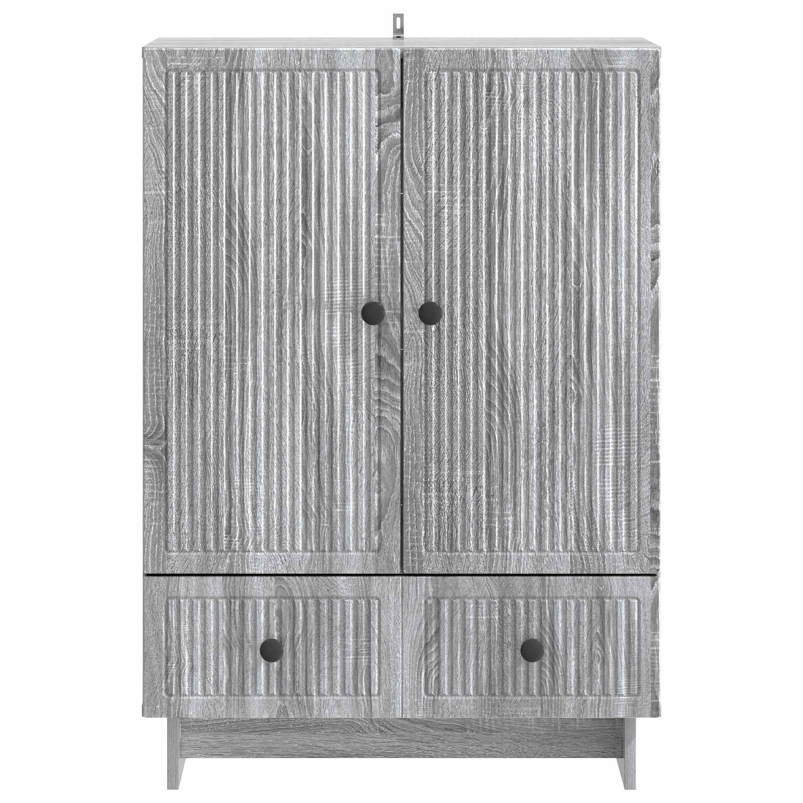 Kumode Pelēks Sonoma 66 x 34,5 x 95 cm, inženiertais koks