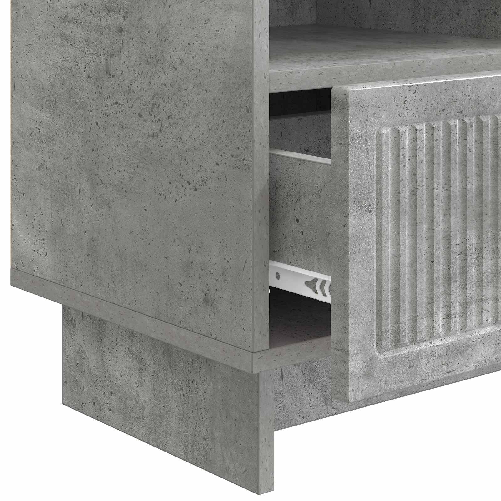 Televizoriaus spintelė Betono pilka 102 x 34,5 x 50 cm