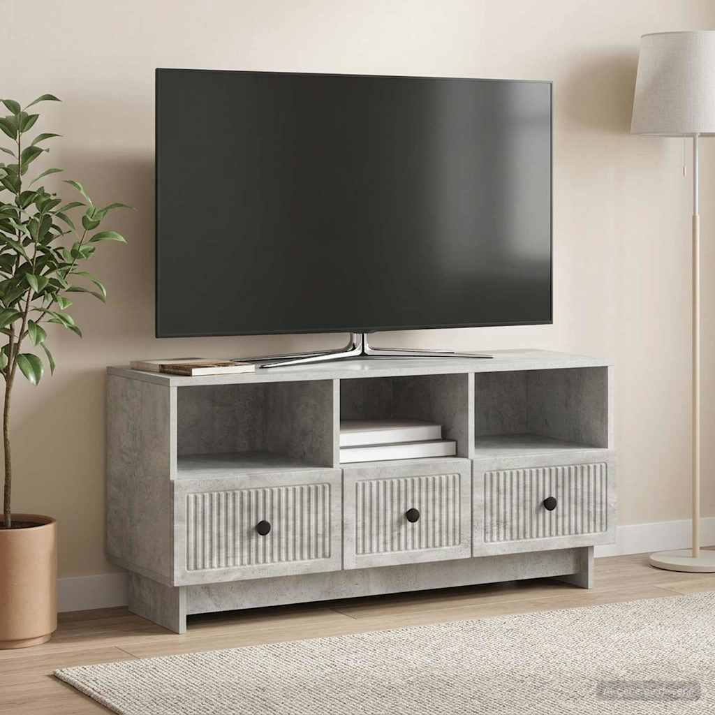 Televizoriaus spintelė Betono pilka 102 x 34,5 x 50 cm